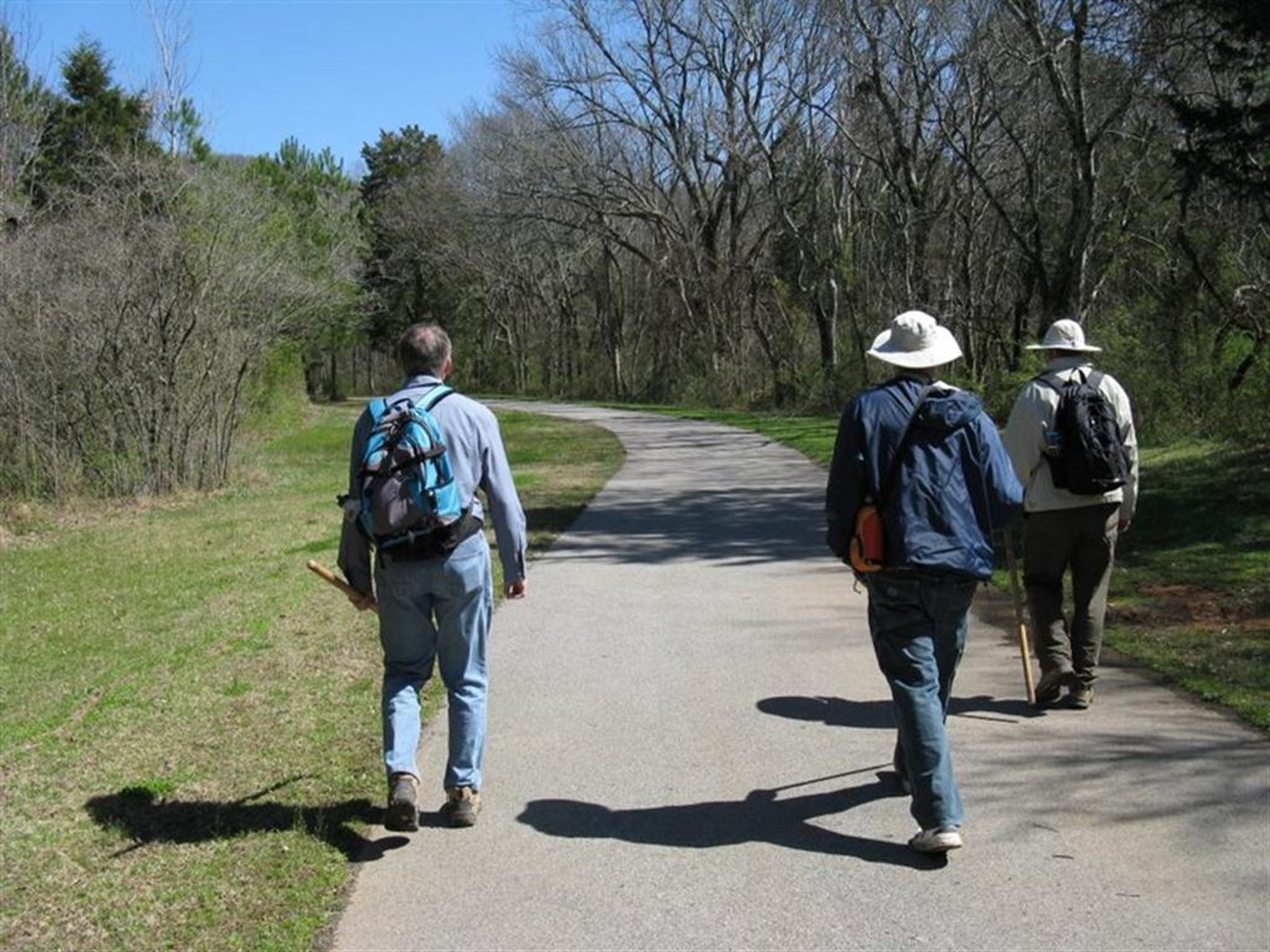 Dry Creek Greenway toward Land Trust trails