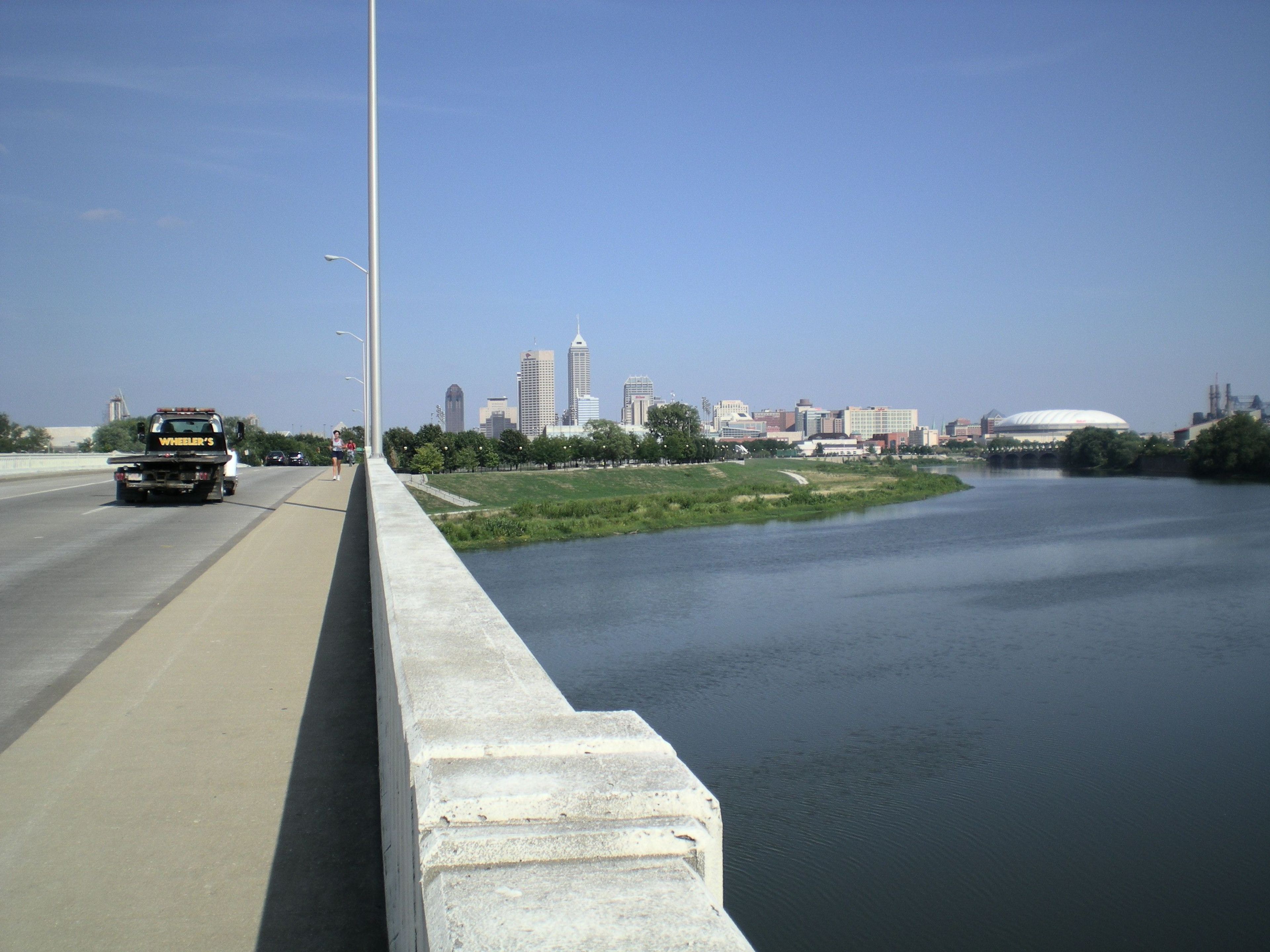 Bridge over the White River. Photo by John Terrill.