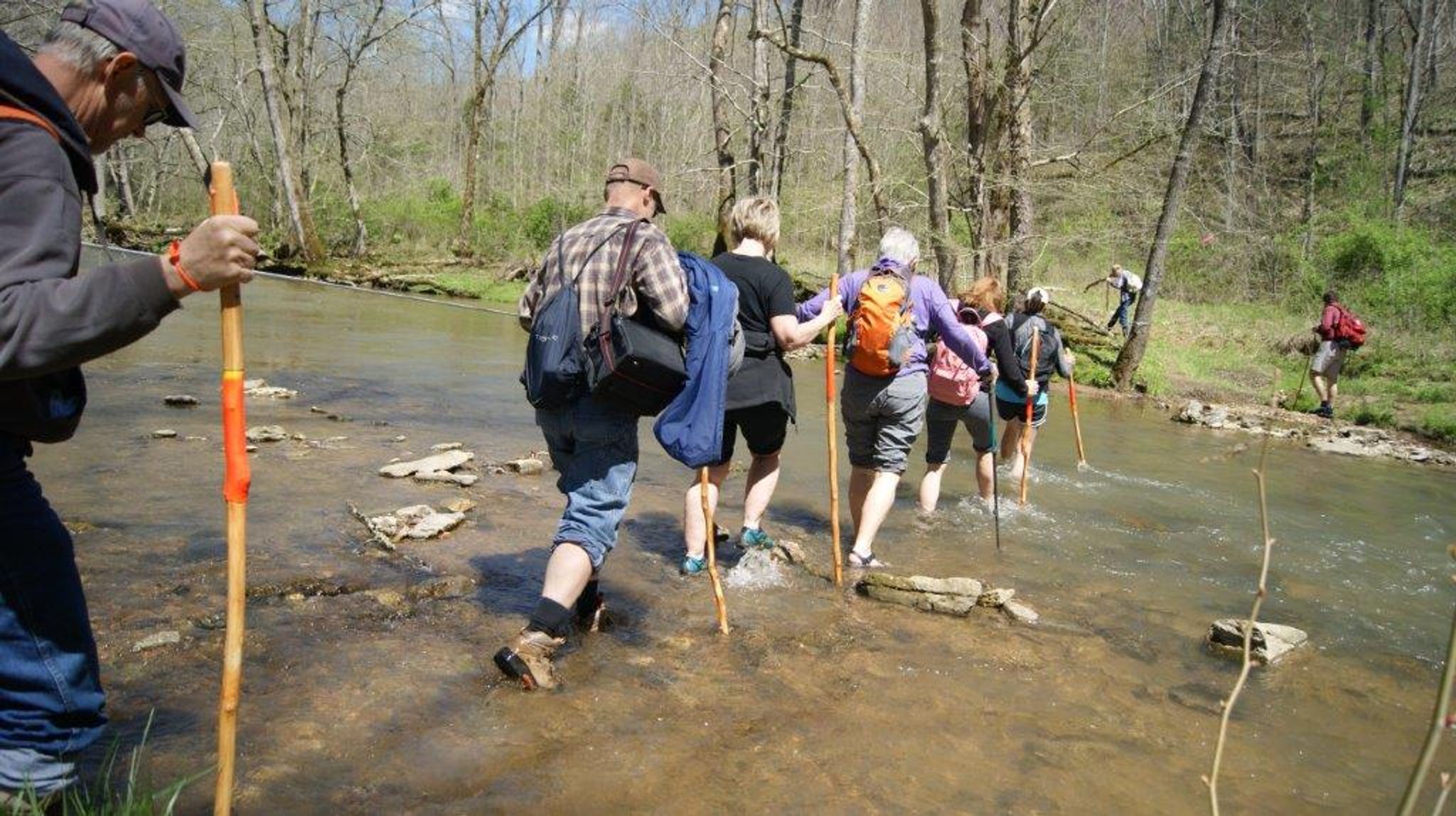 Creek Crossing on Opening Day