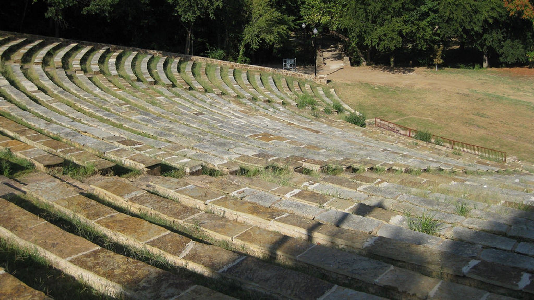 The amphitheater at Wintersmith Park was completed in 1934. Photo by holt9359/wiki.