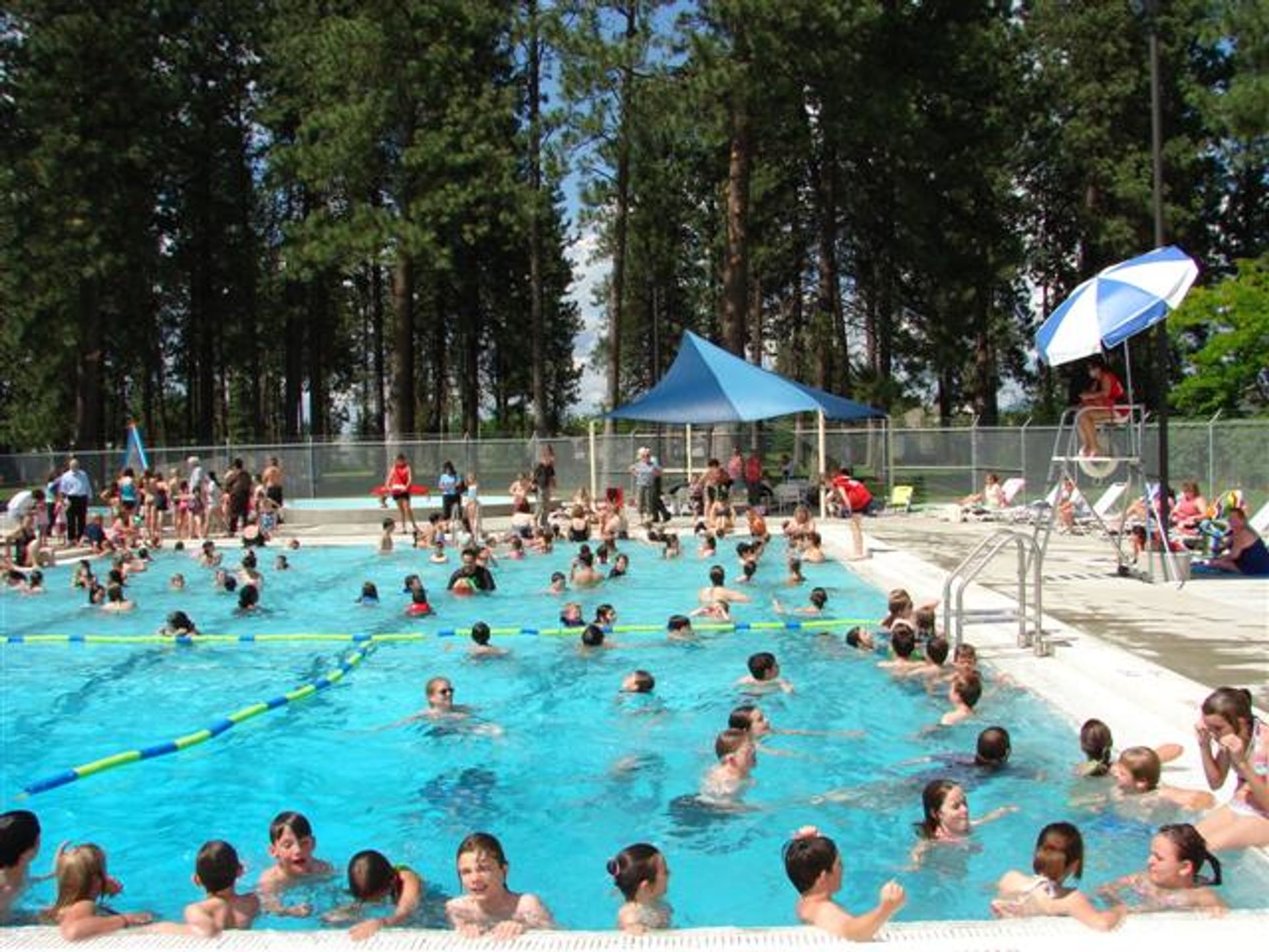 Children enjoying Terrace View Pool