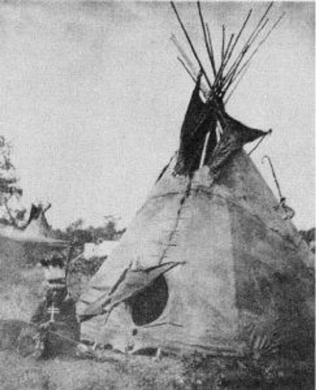 A Cree Teepee