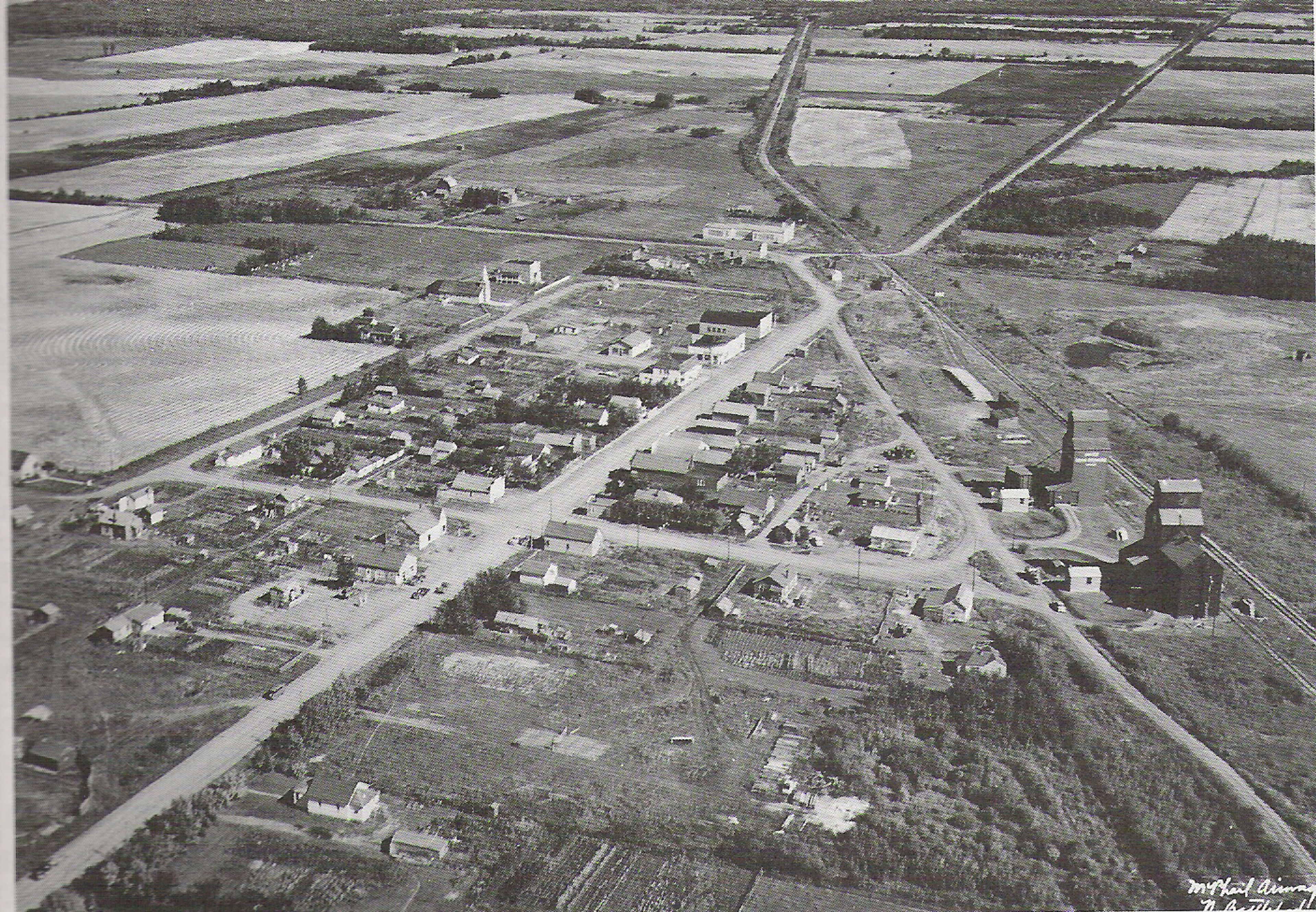 Hamlet of Therien in 1950s