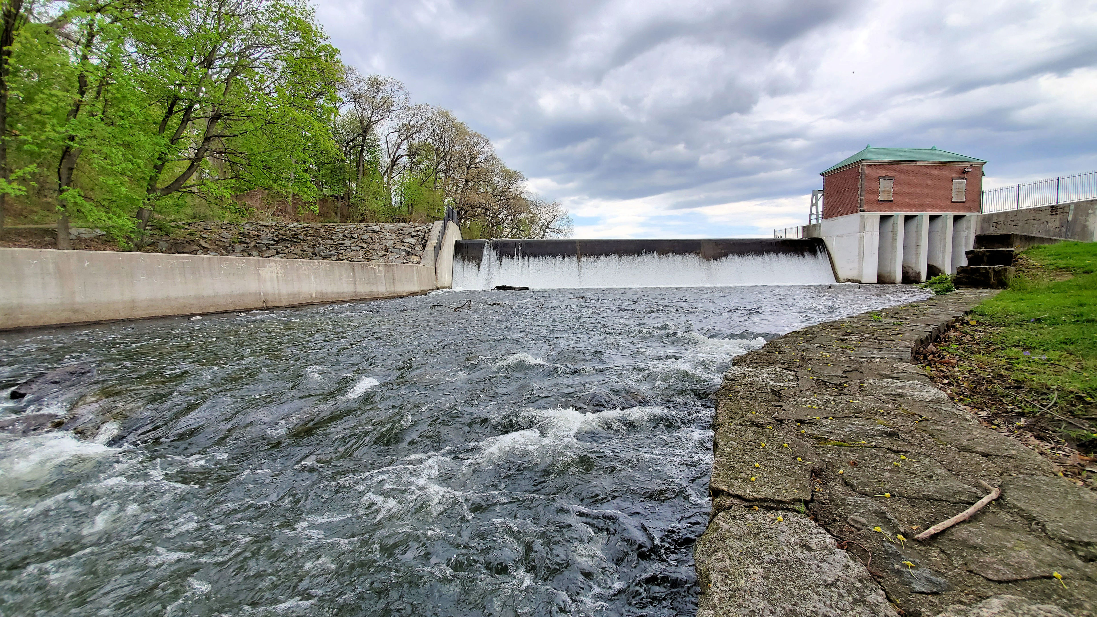 Outflow from Dam (headwaters of the Musconetcong River)