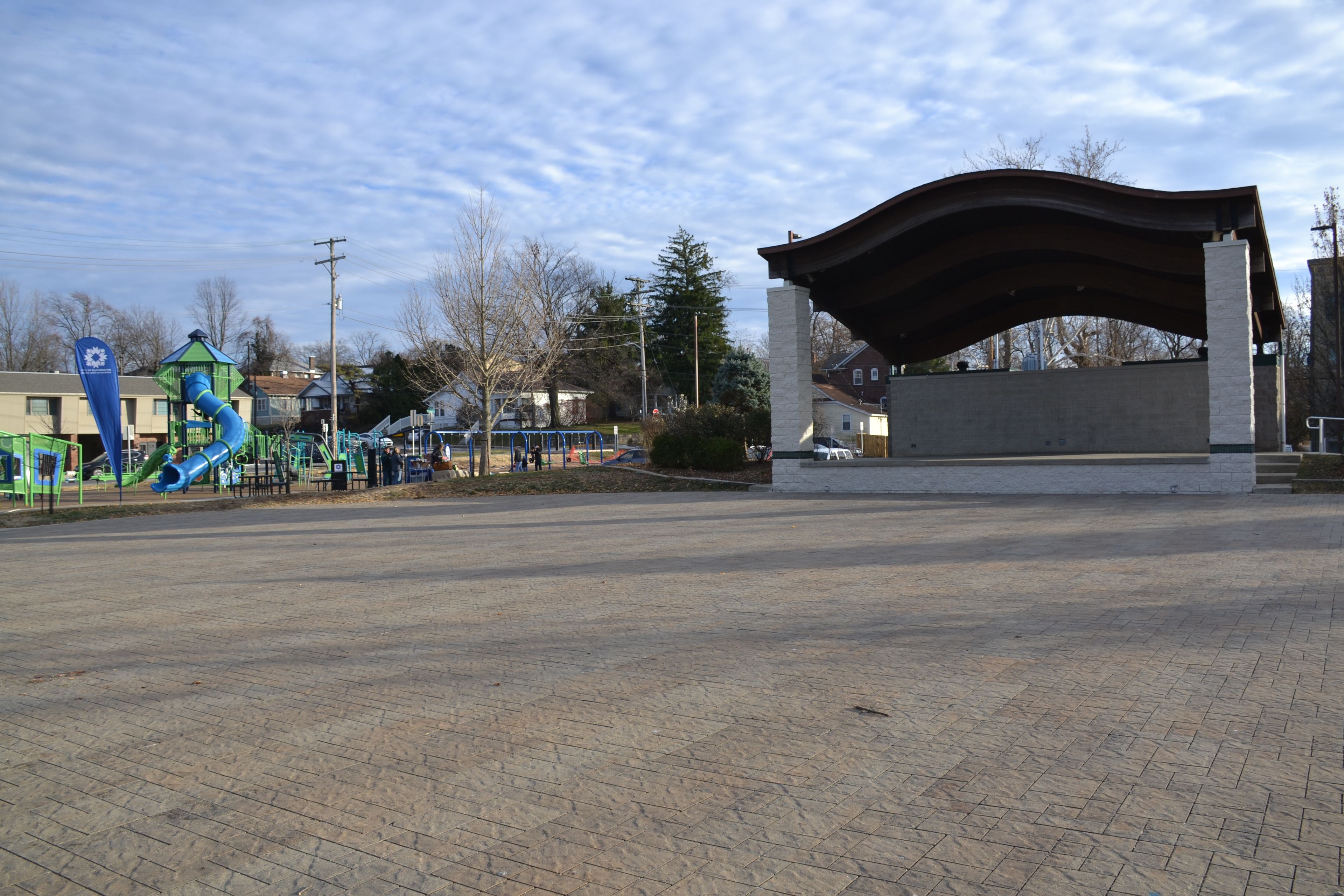 Waldron Hill Buskirk Park Playground and Bandstand