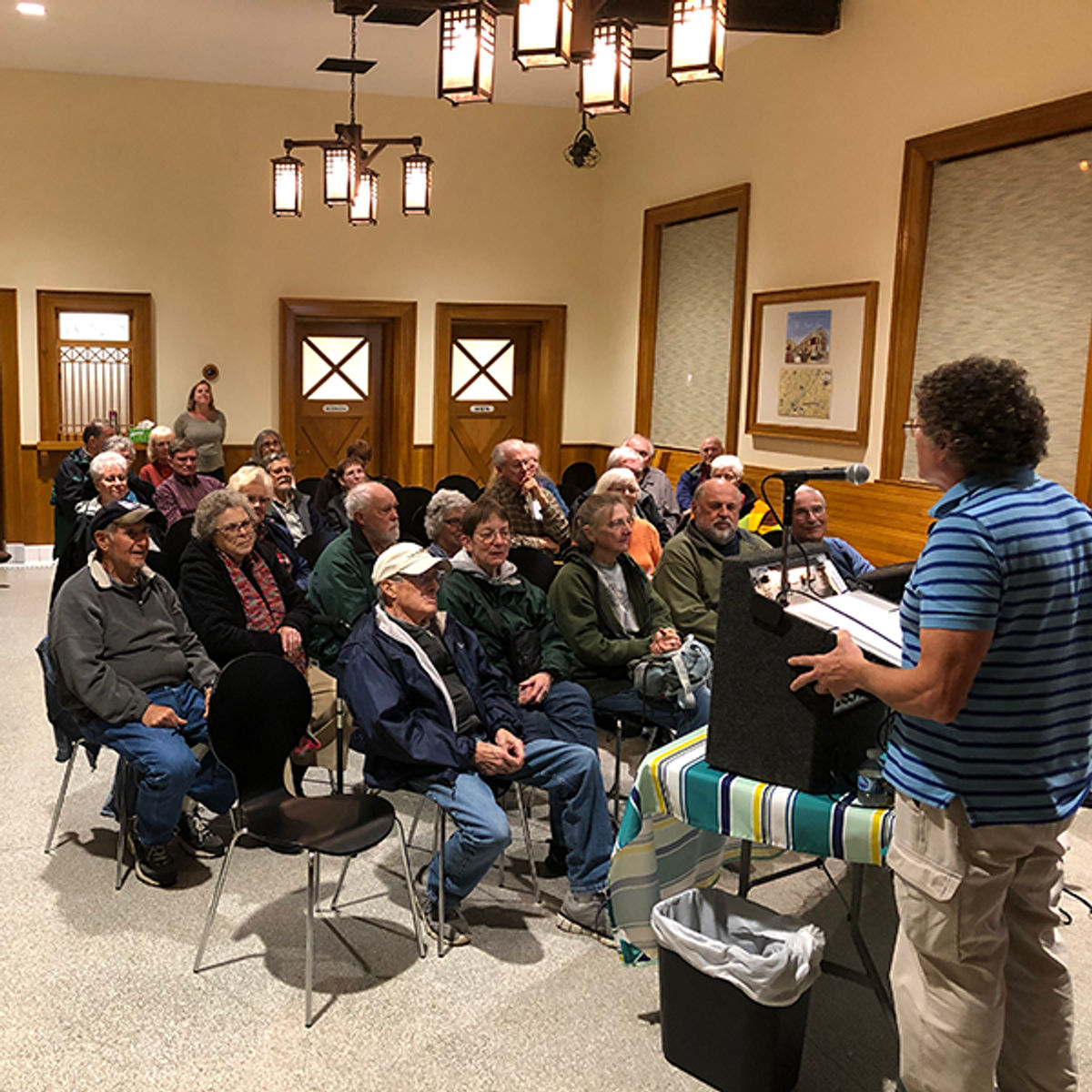 Meeting at the Lake Hopatcong Foundation Environmental and Cultural Center