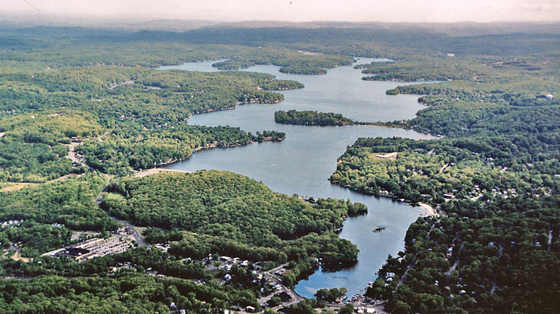 lake Hopatcong Aerial View