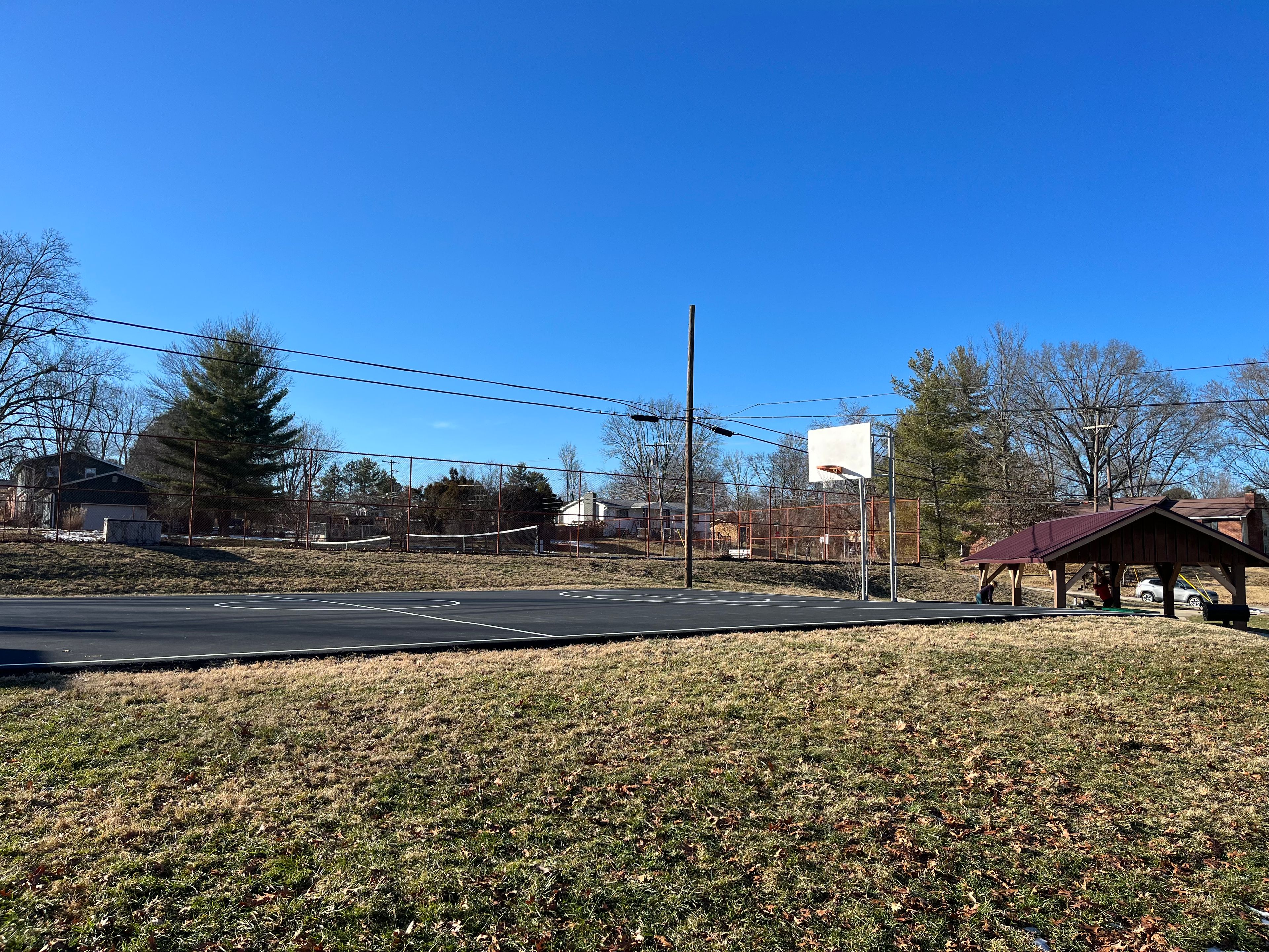 Park Ridge East Park Basketball Court