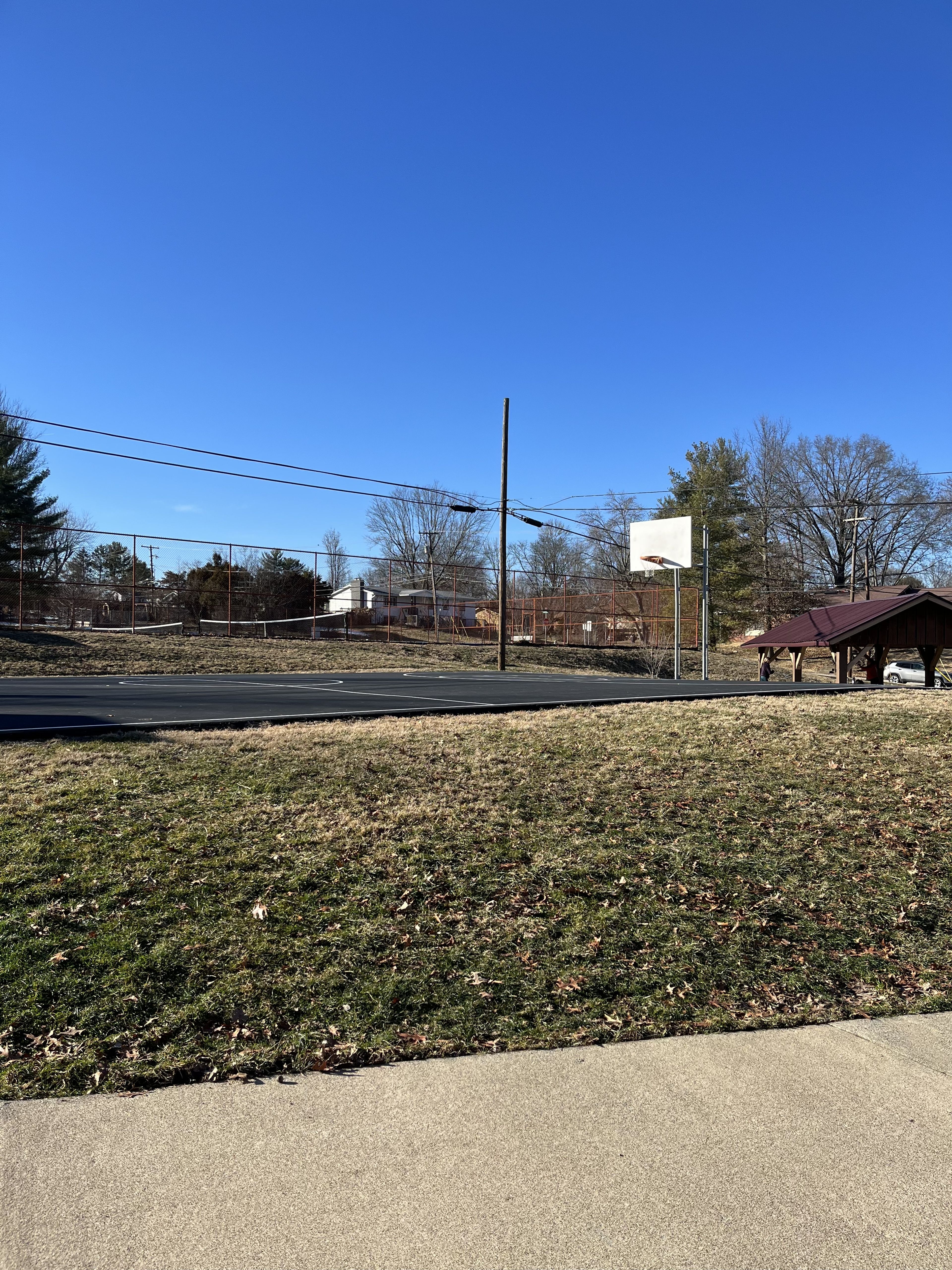 Park Ridge East Park Basketball Court