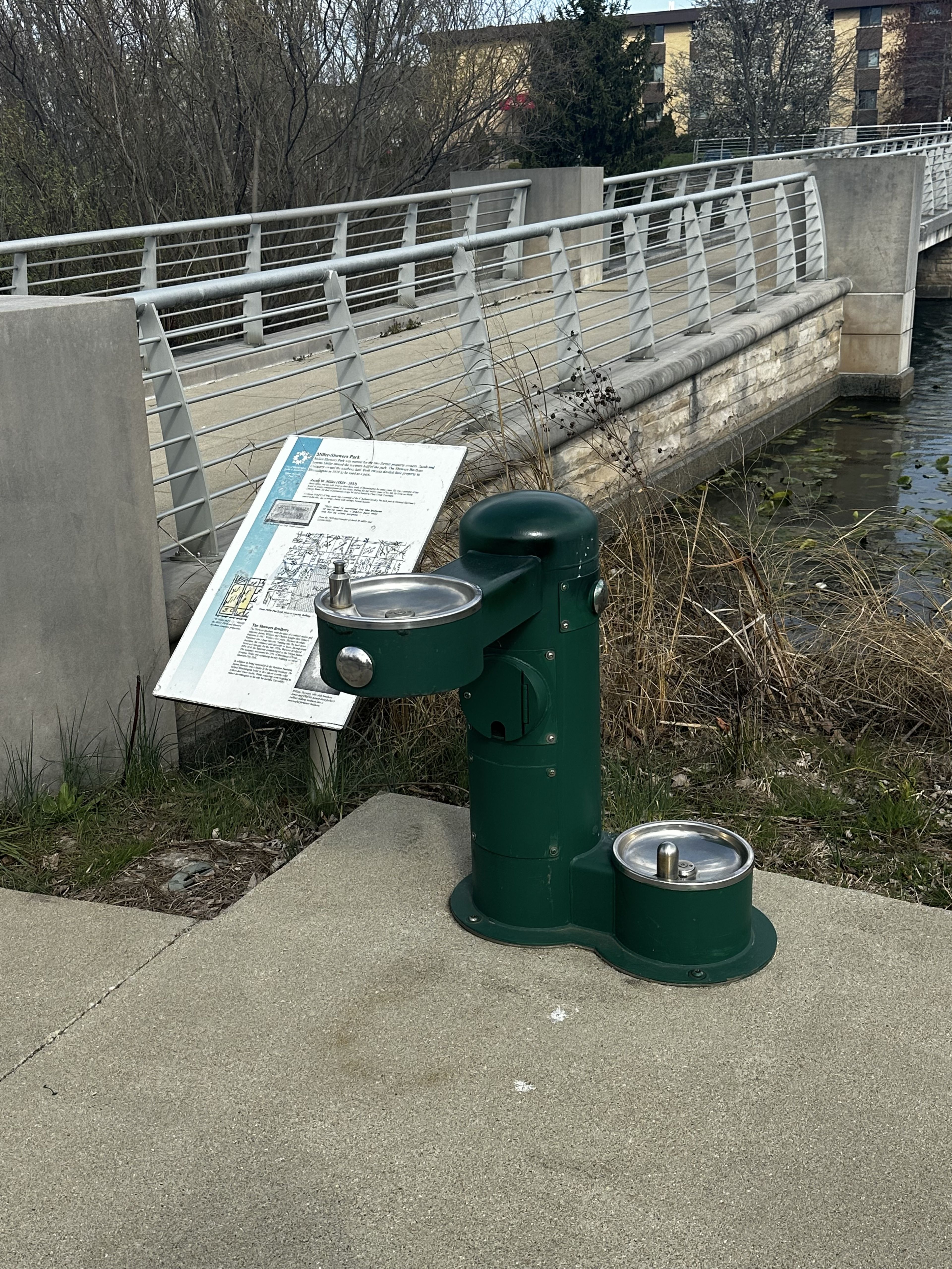 Miller Showers Water Fountain