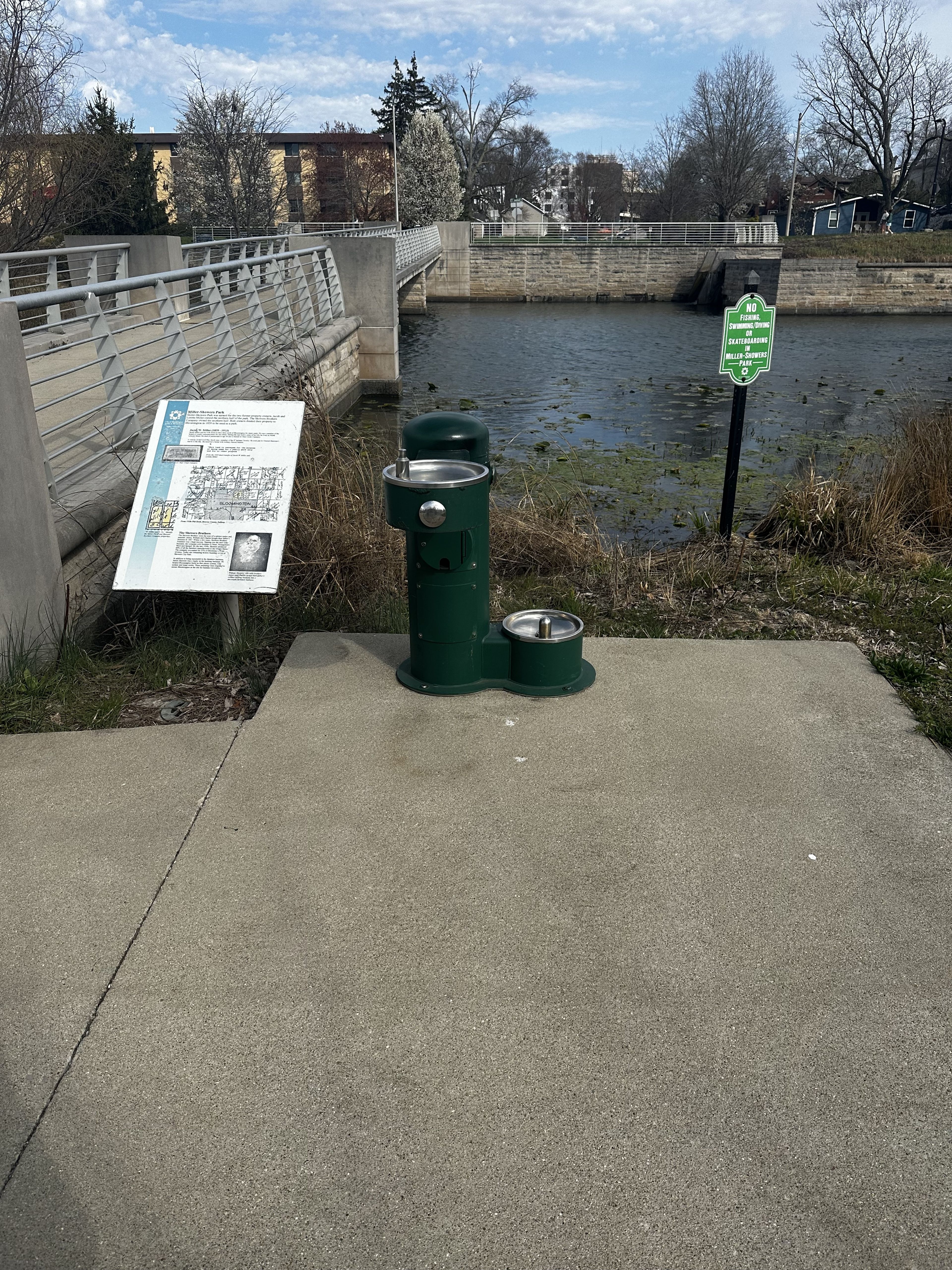 Miller Showers Water Fountain