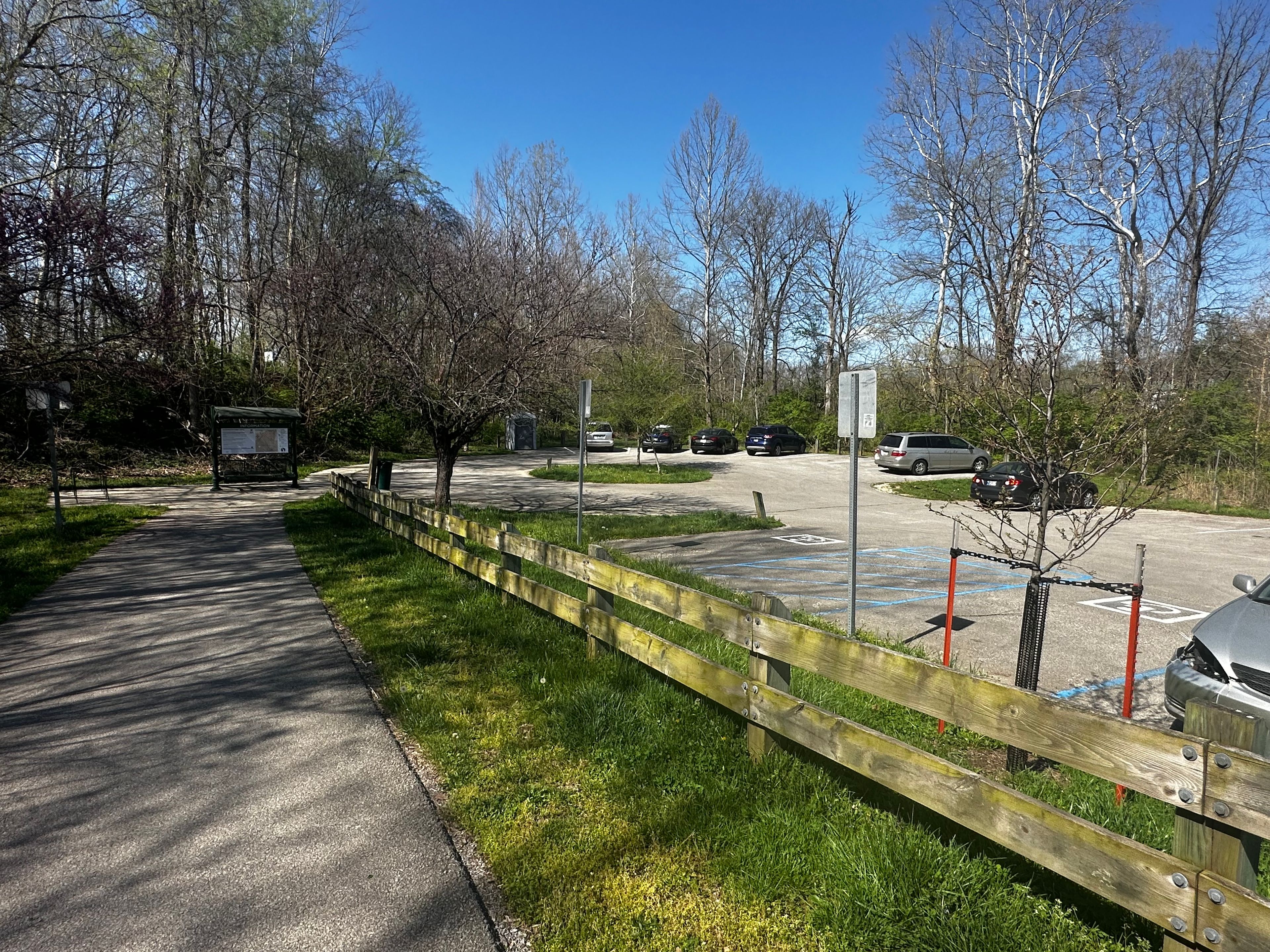 Clear Creek Trail Parking Lot South