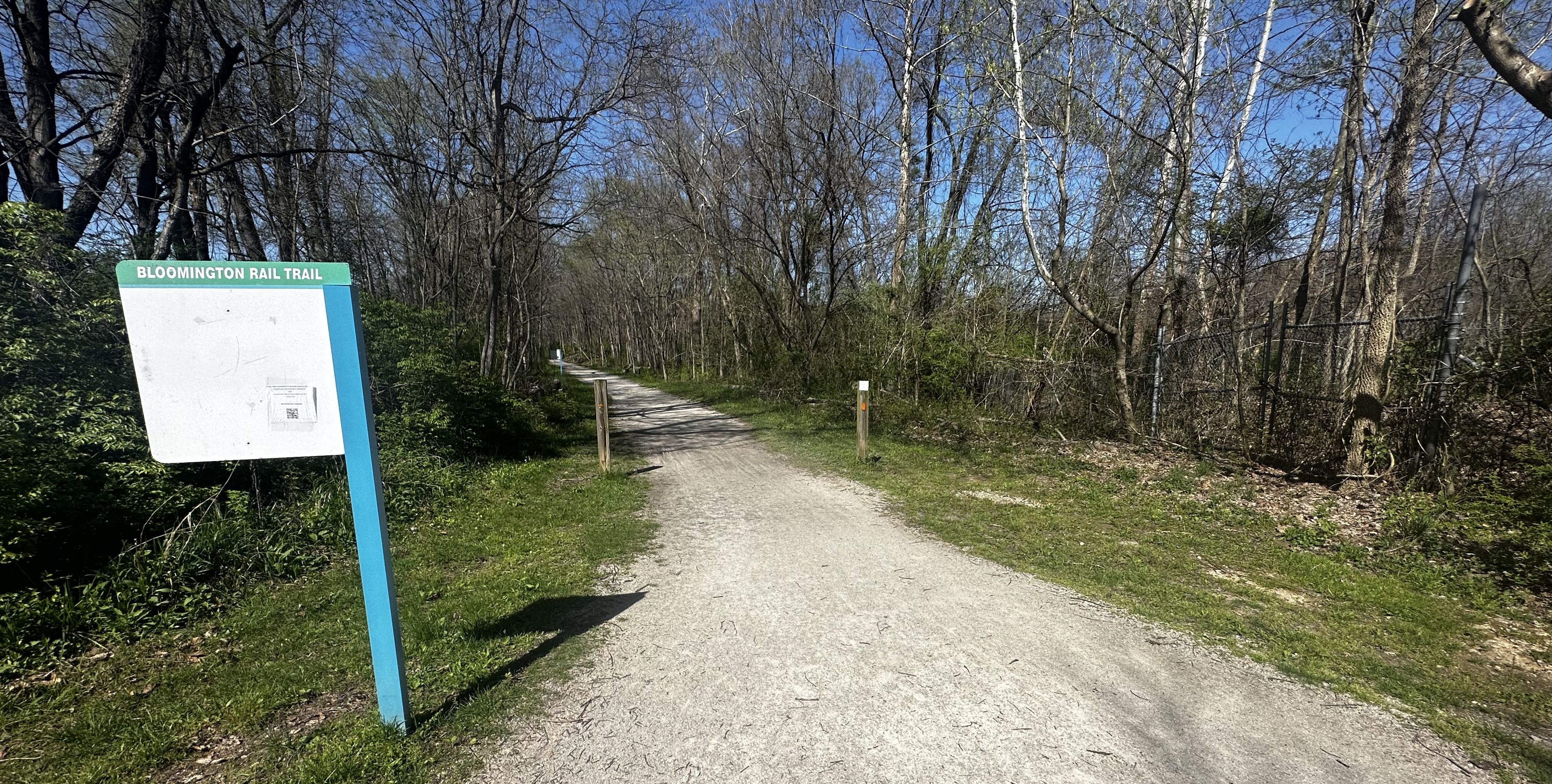 Bloomington Rail Trail South Trailhead