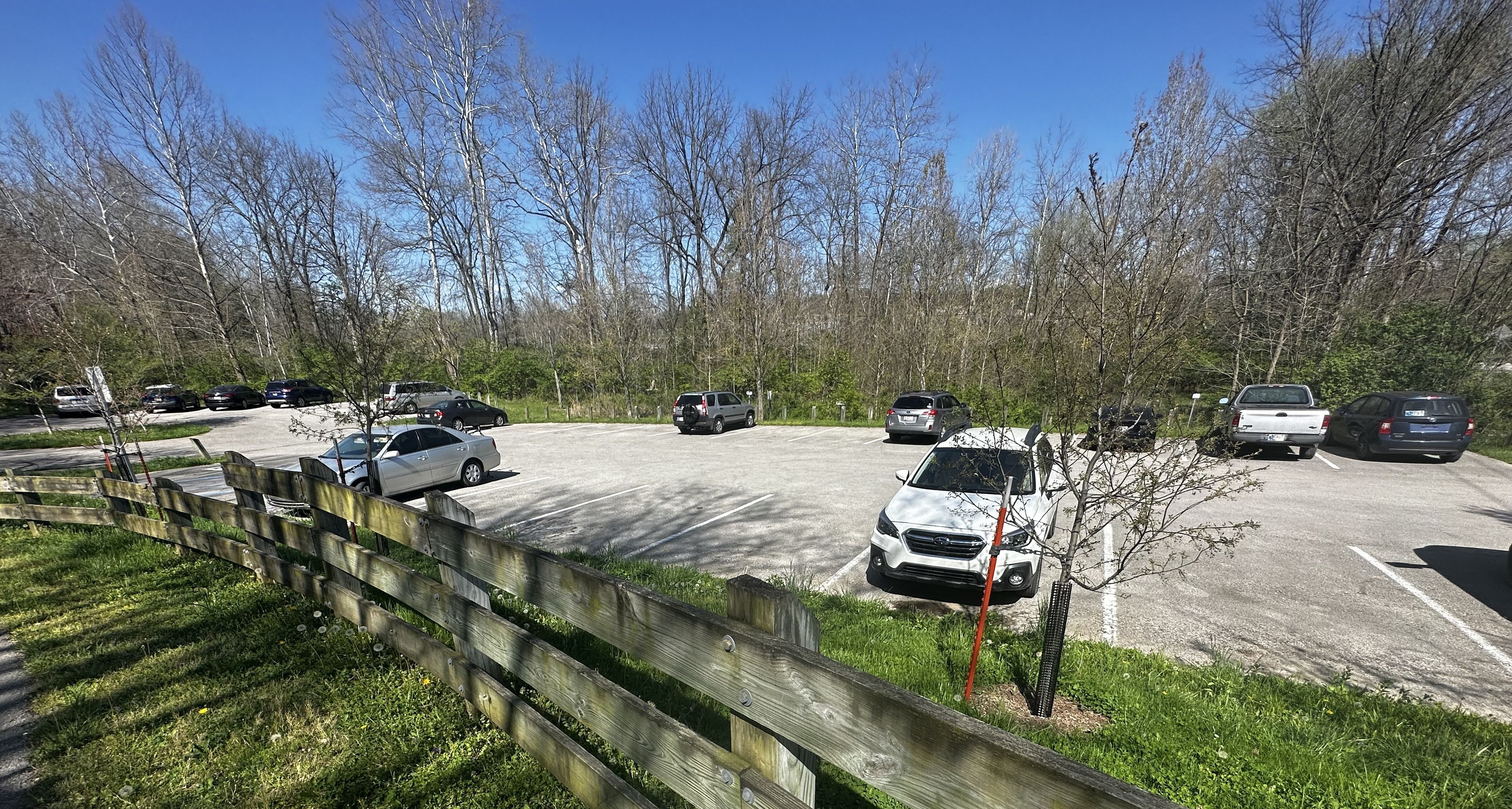 Clear Creek Trail Parking Lot South