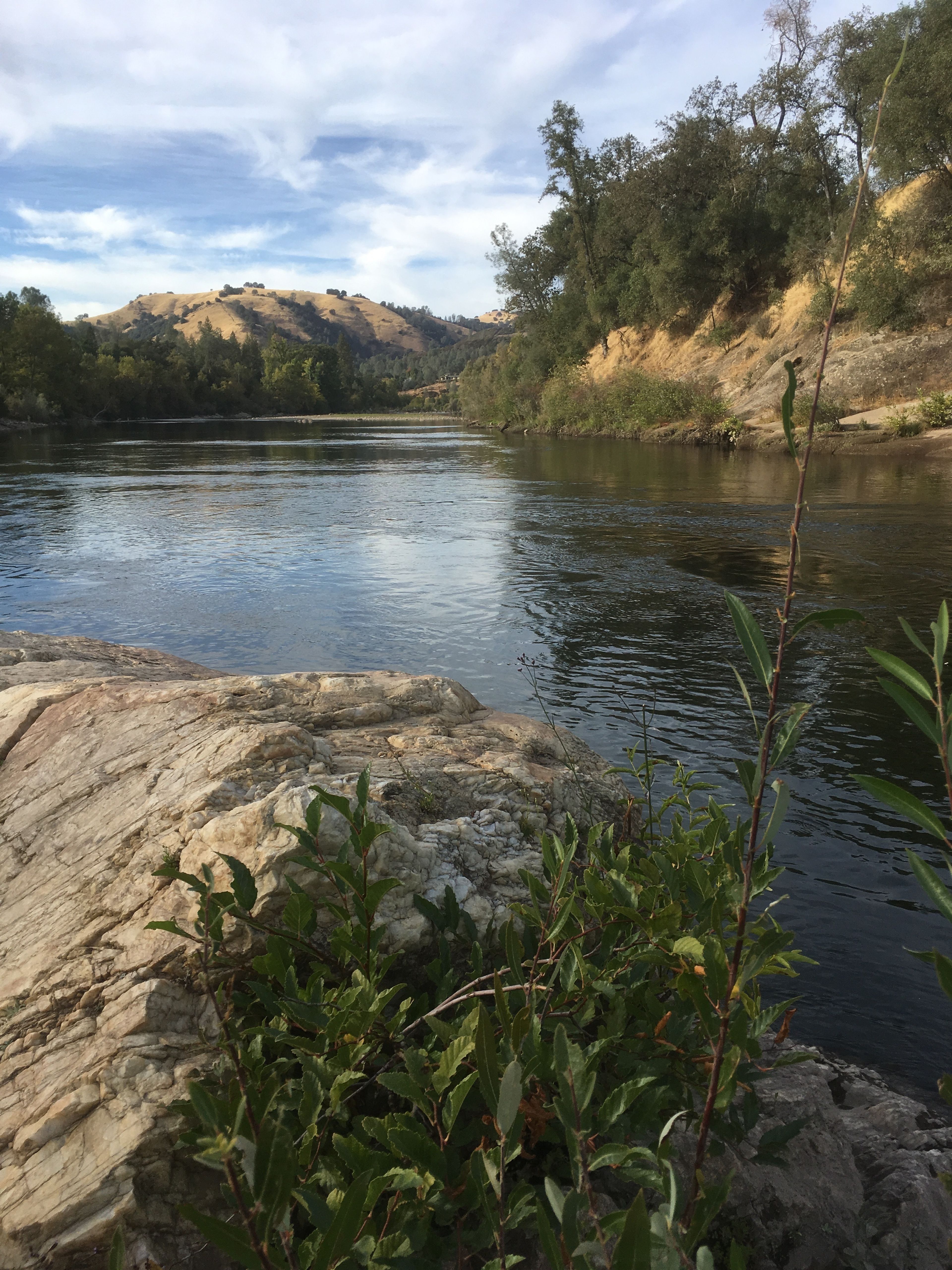 South Fork of the American River as seen from the Levee Trail