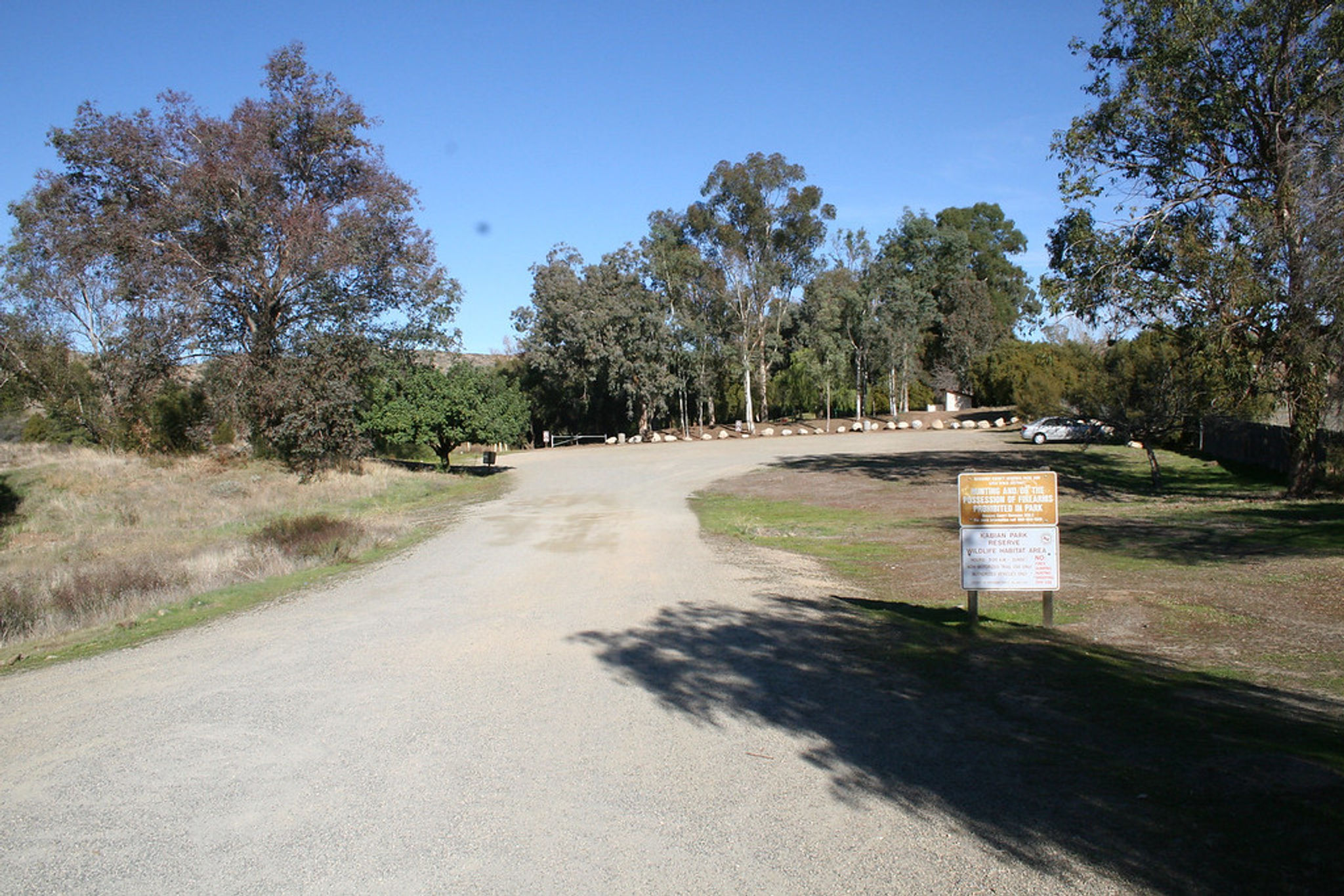 Parking Lot Entrance