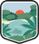 An illustrated badge for the Florida community featuring a beach scene with palm trees and the ocean under a blue sky.