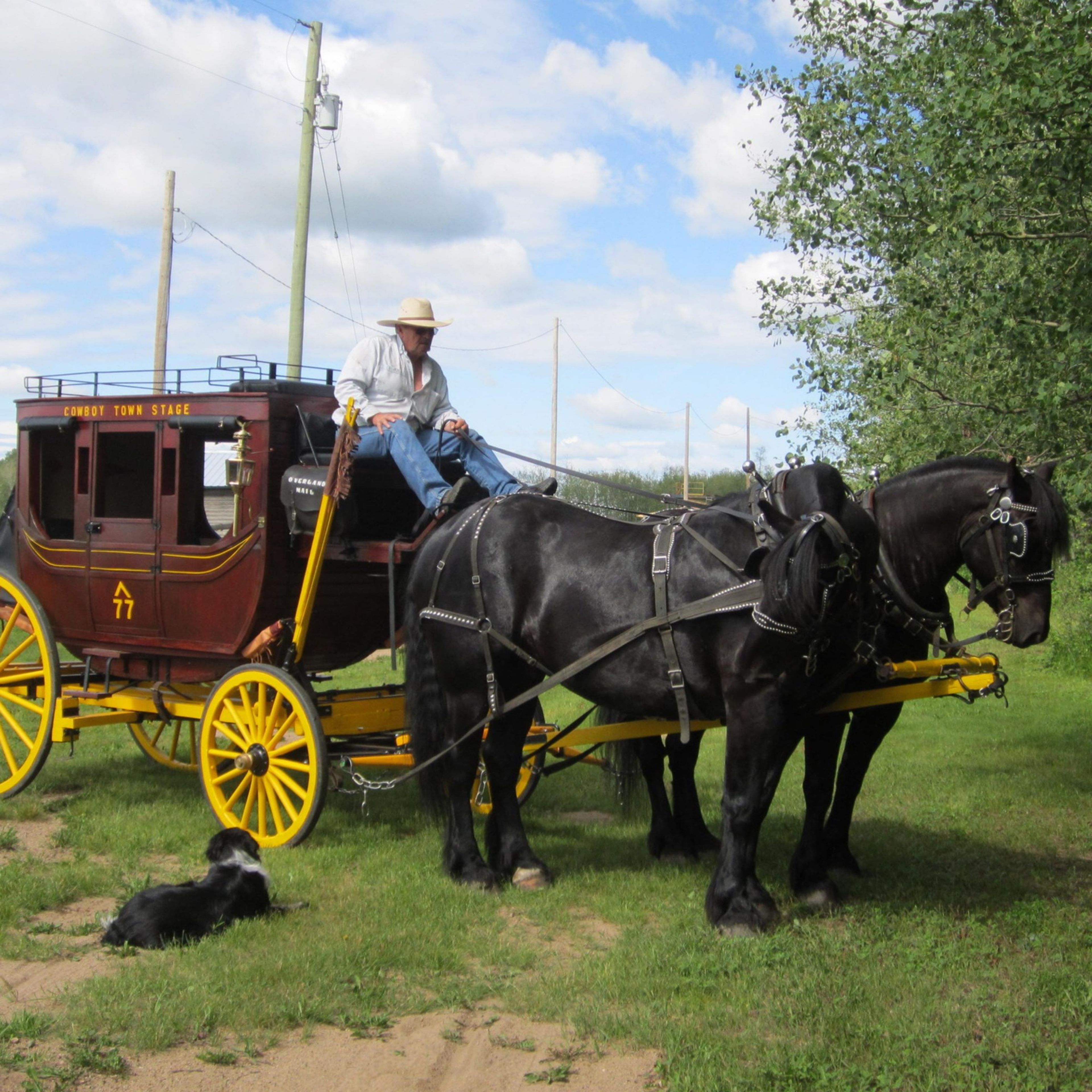 A ride at Cowboy Town