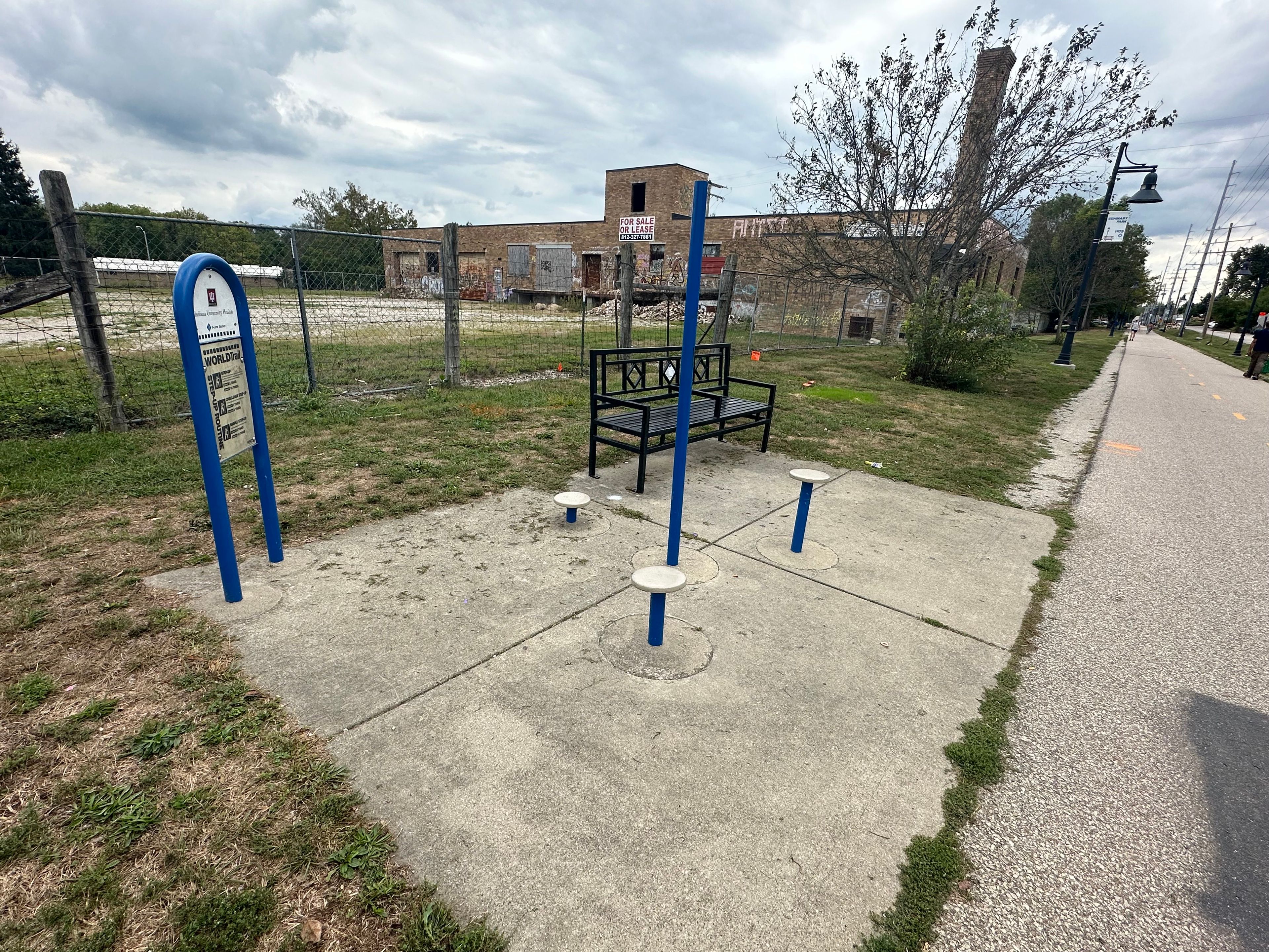 B-Line Trail Fitness Equipment (Off of W 1st Street)