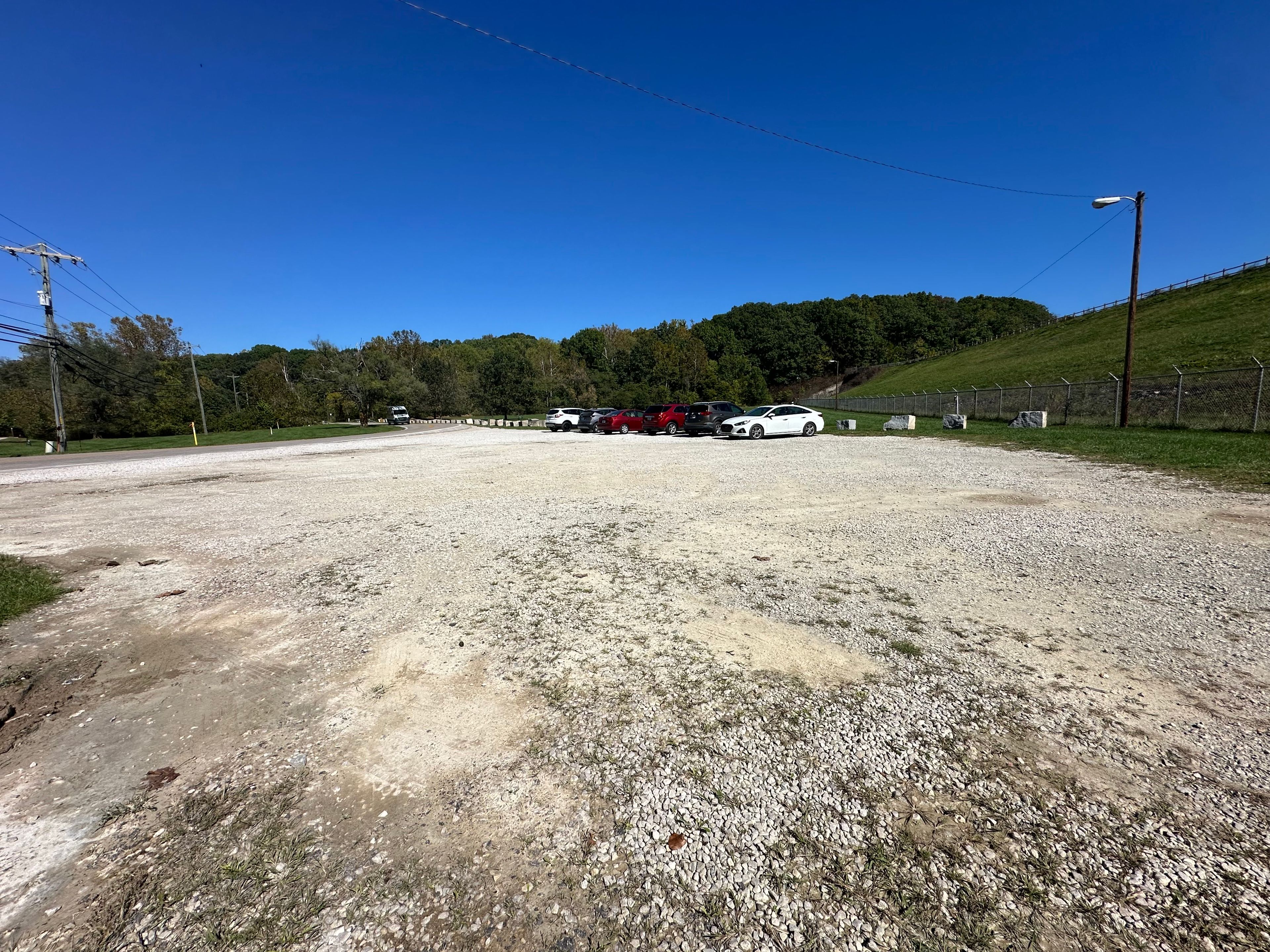 Griffy Lake Nature Preserve Parking Lot West