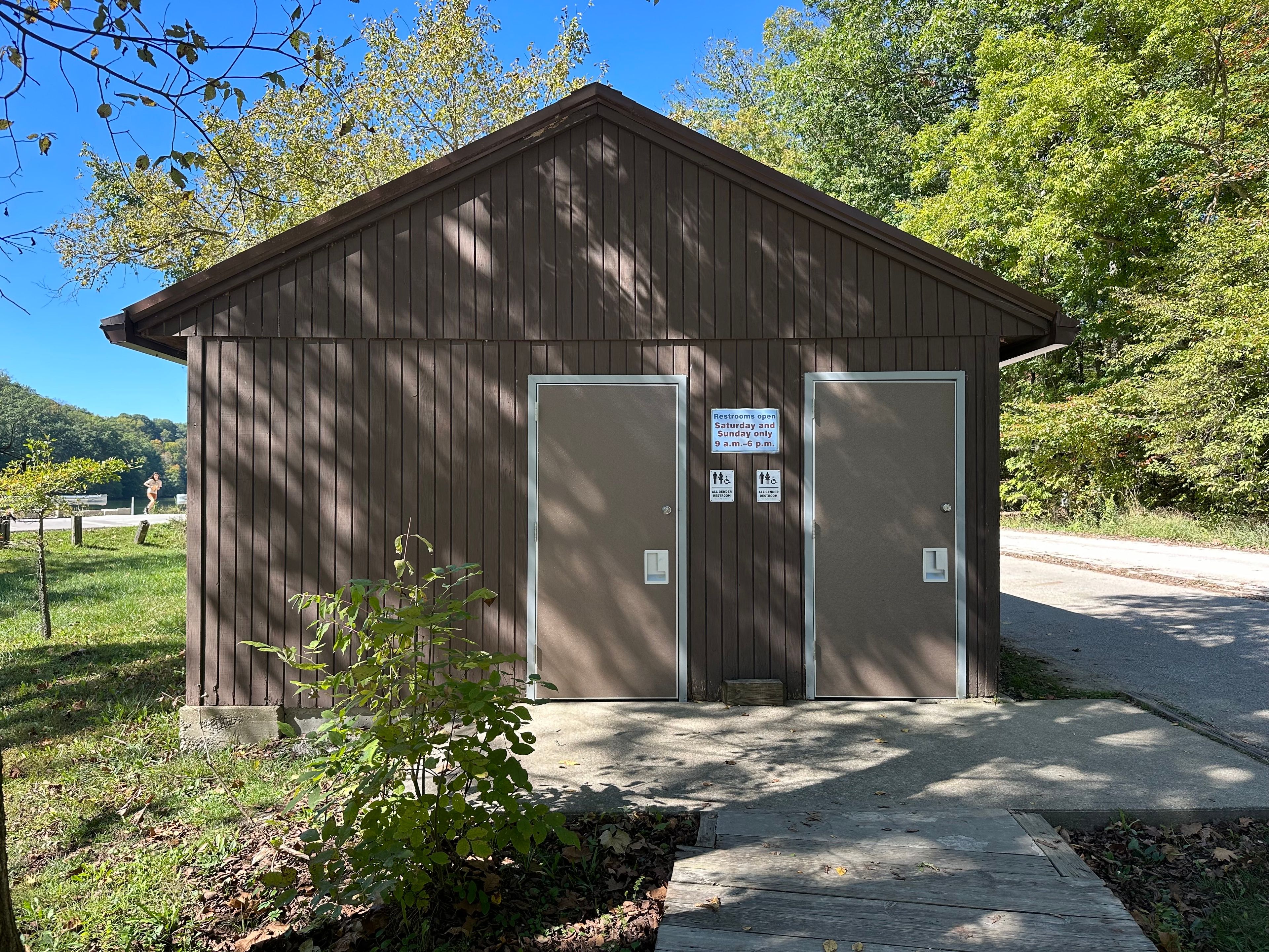 Griffy Lake Nature Preserve Restrooms