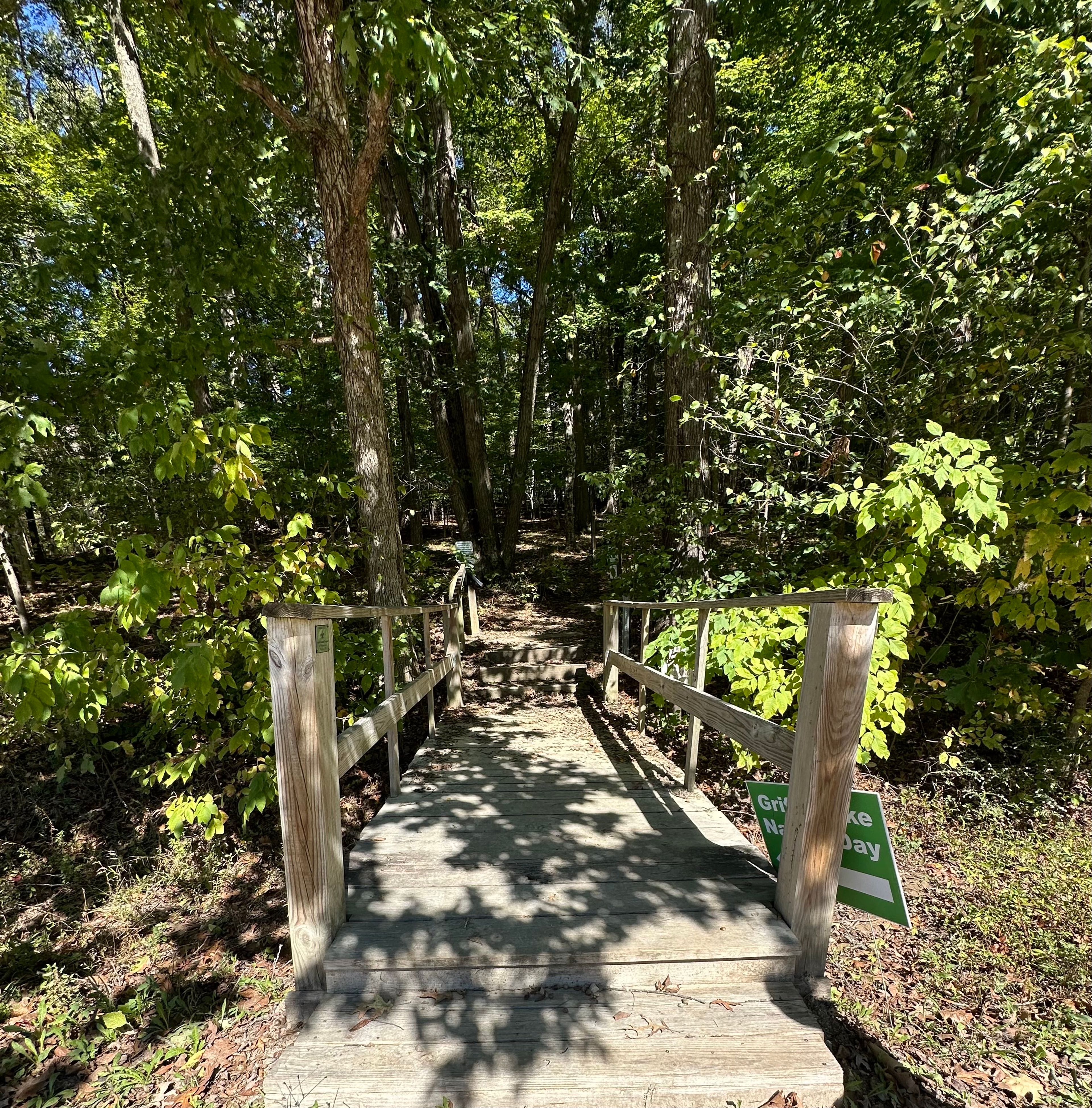 Griffy Nature Trail Trailhead