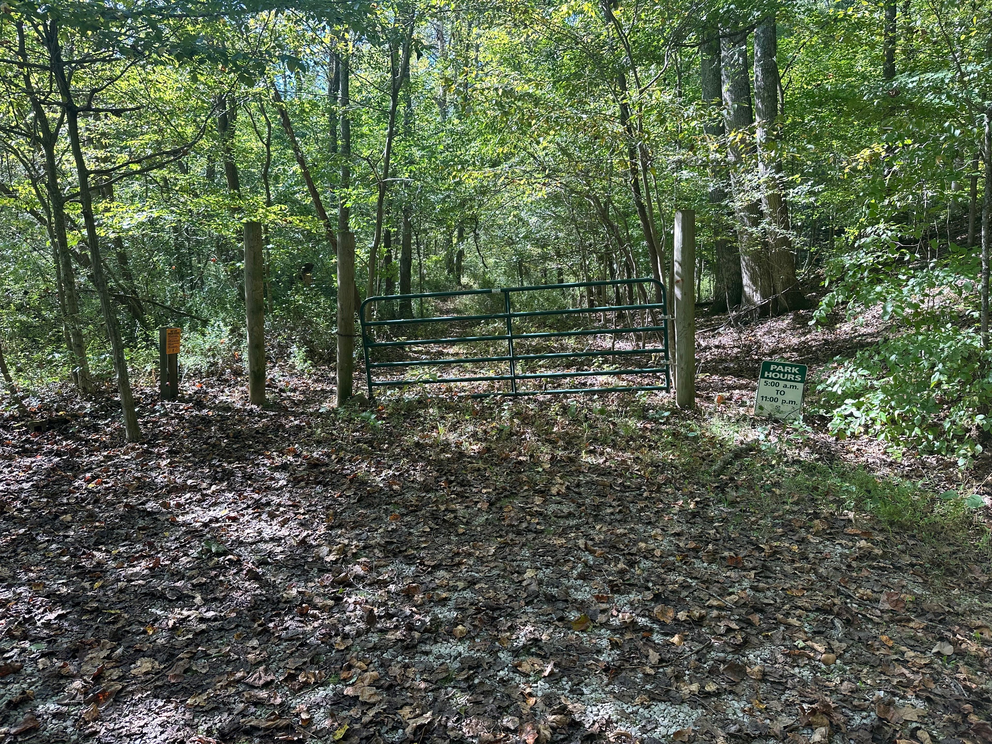 Lanham Trail East Trailhead