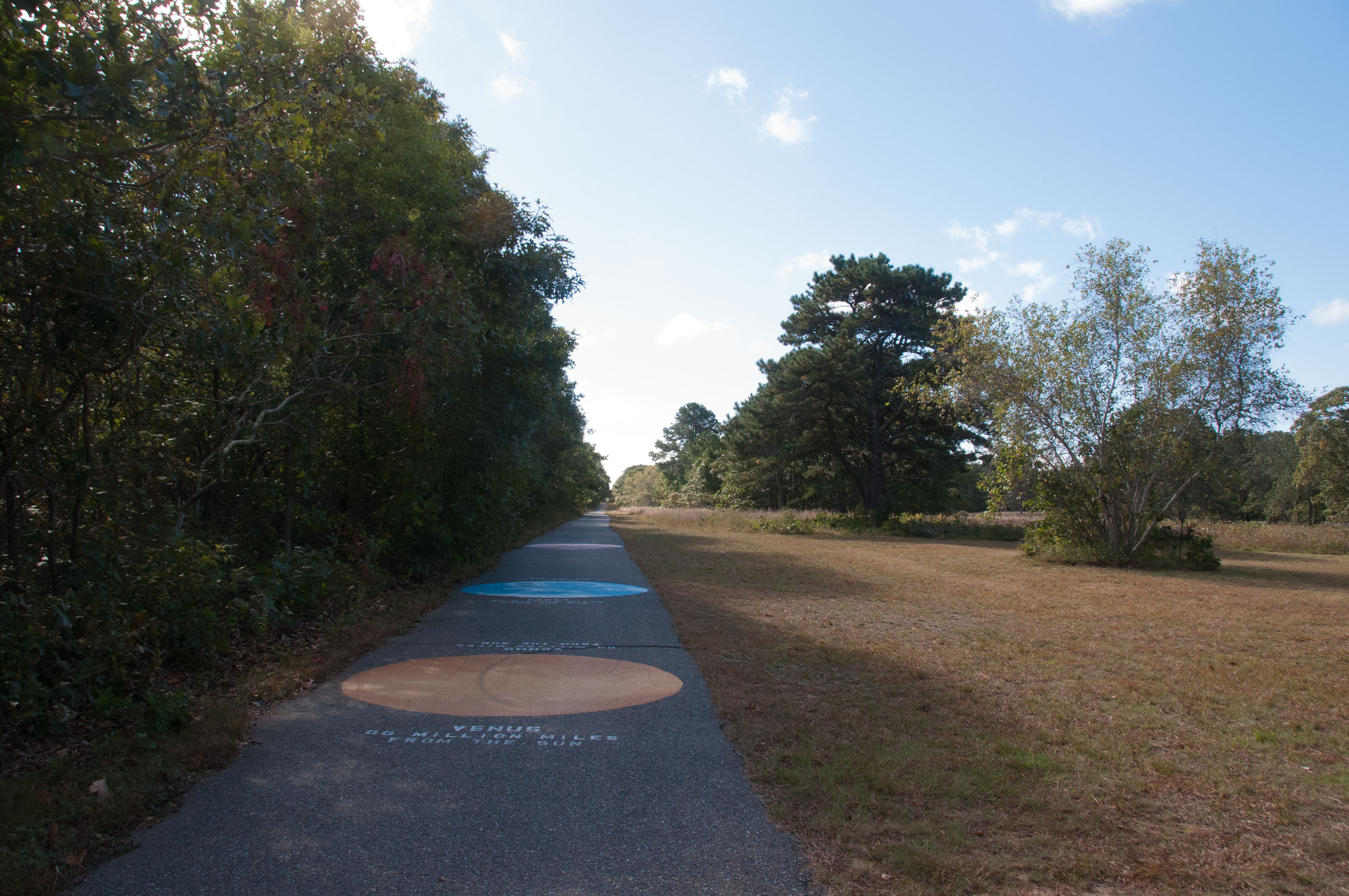 Bike path near WT School