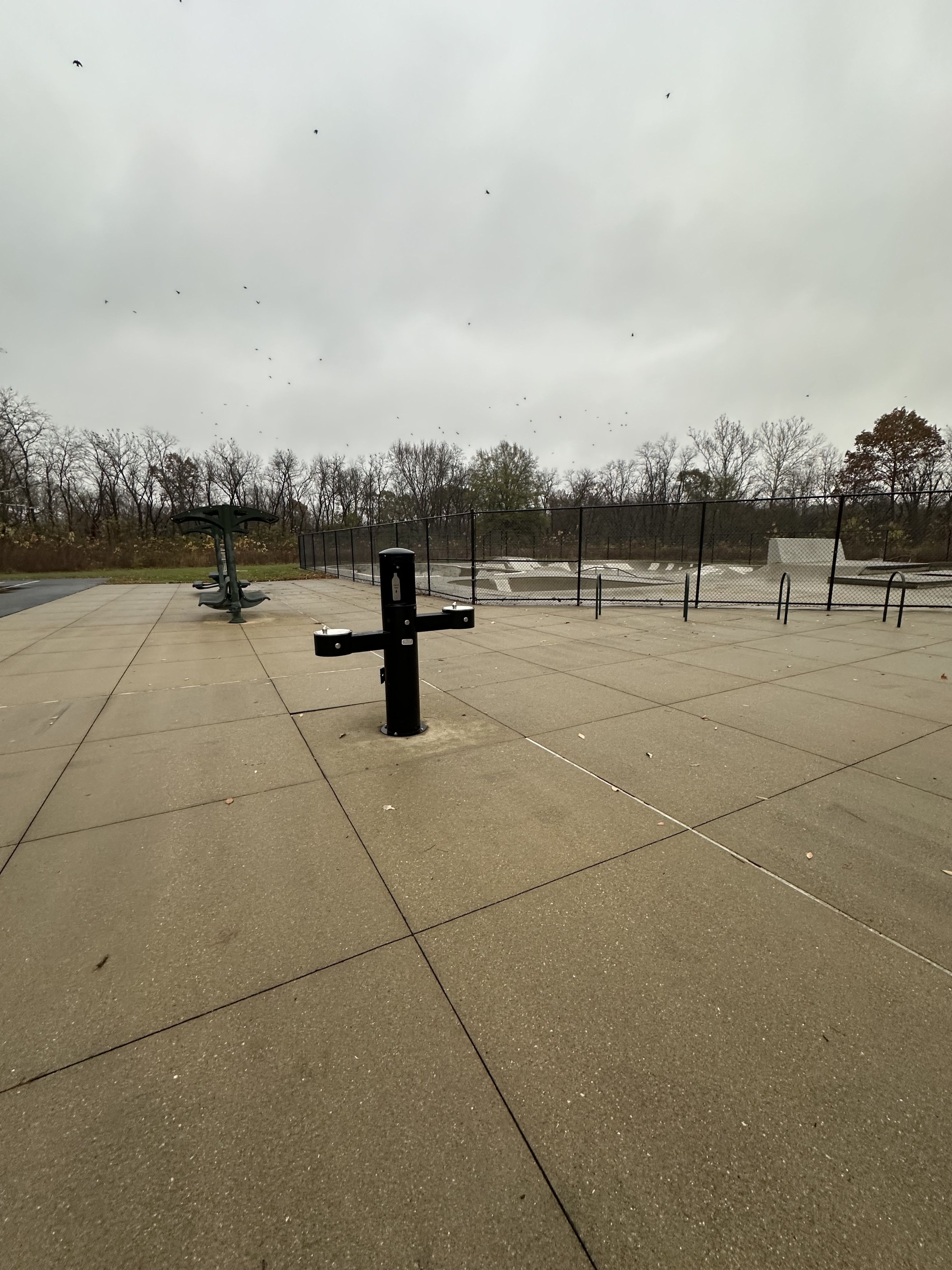 Drinking Fountain at Upper Cascades Skate Park