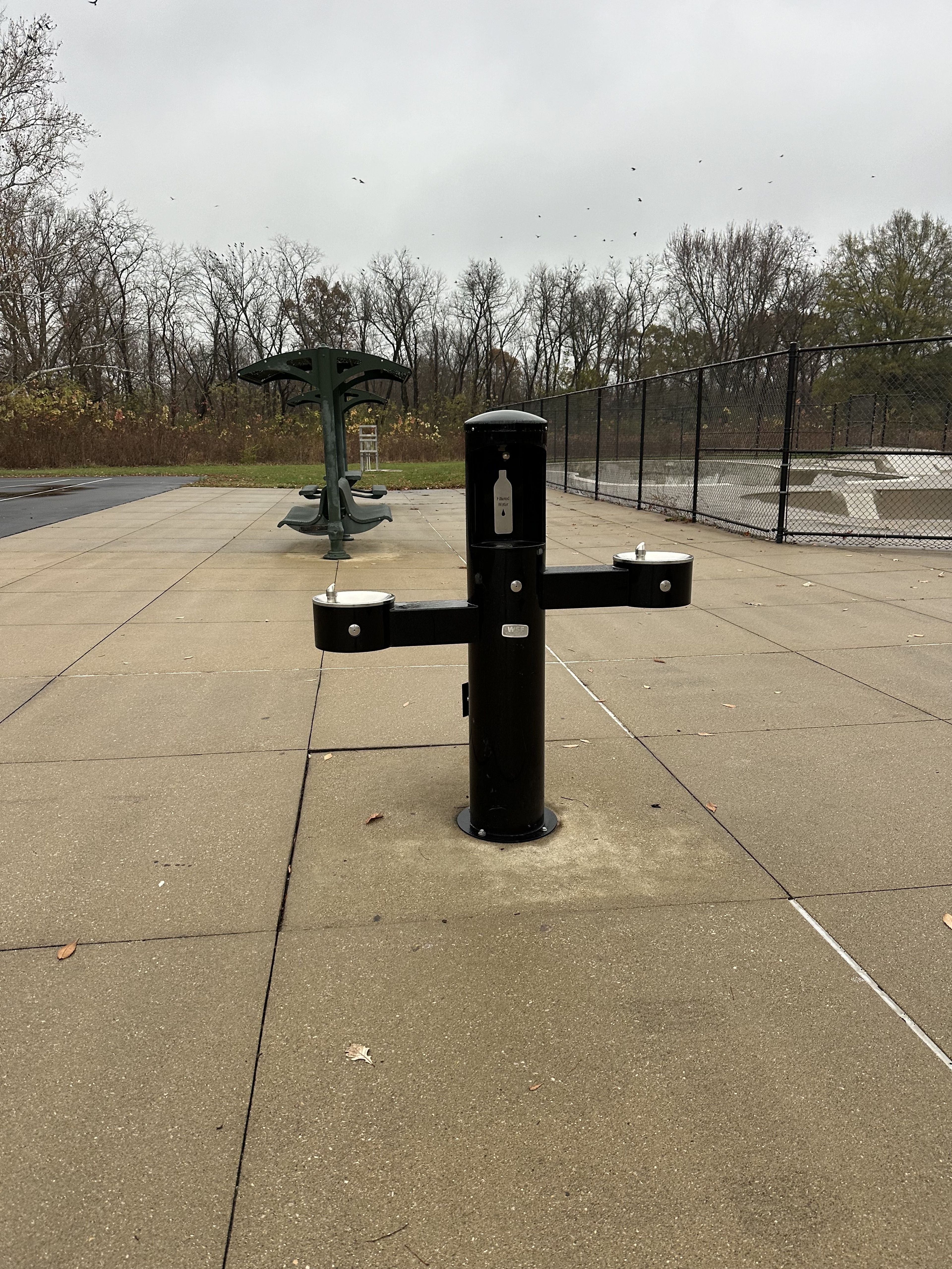 Drinking Fountain at Upper Cascades Skate Park