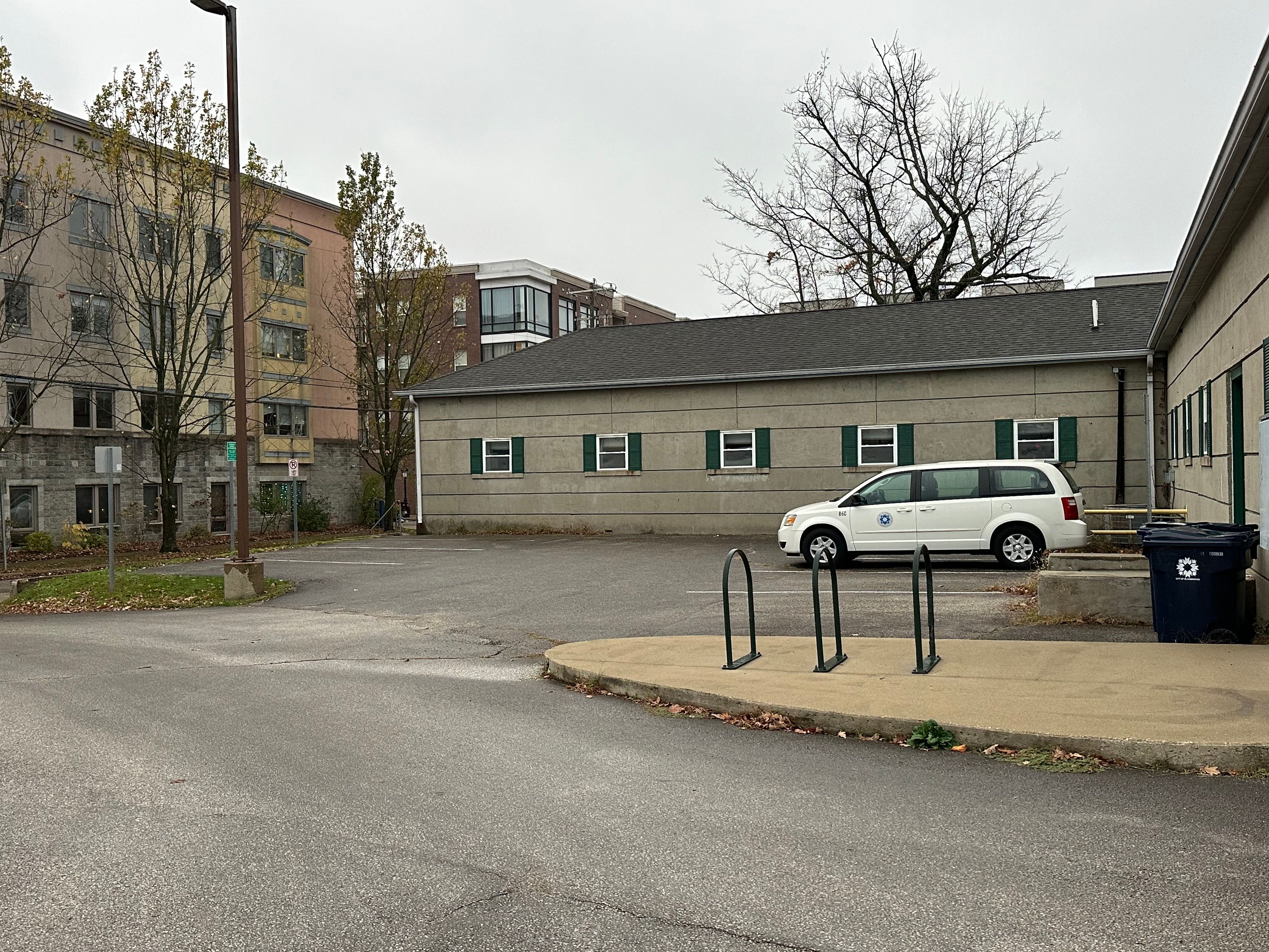 Parking Lot at Waldron Hill Buskirk Park