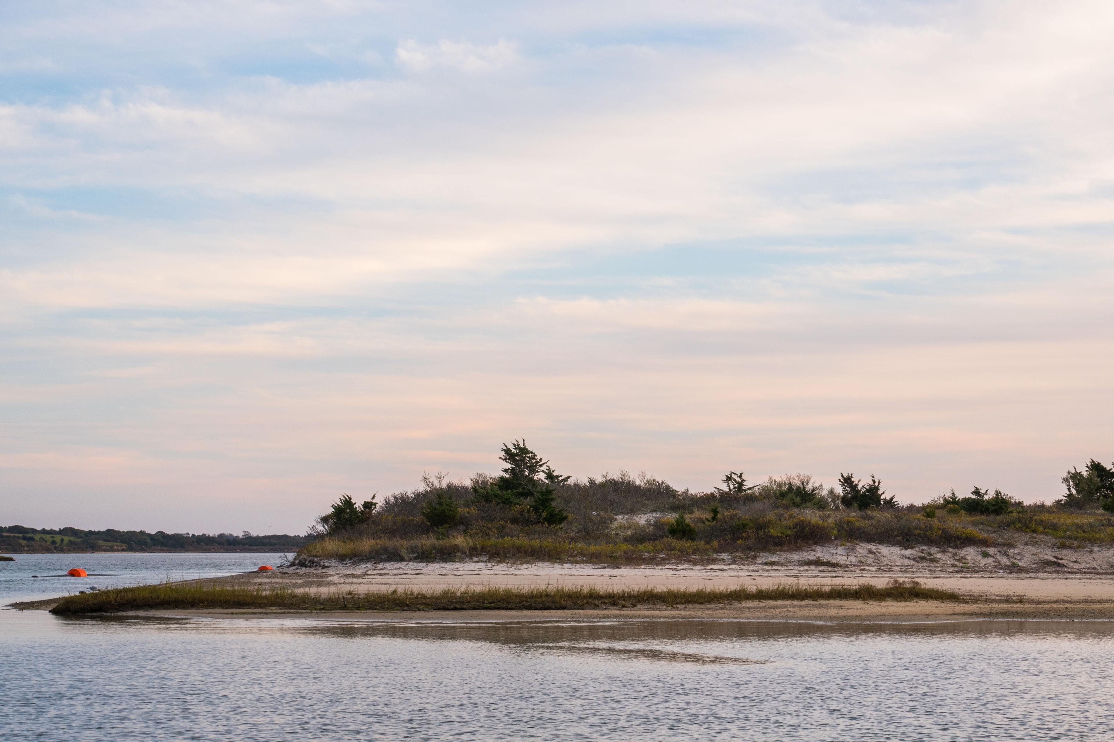 view from Menemsha Creek