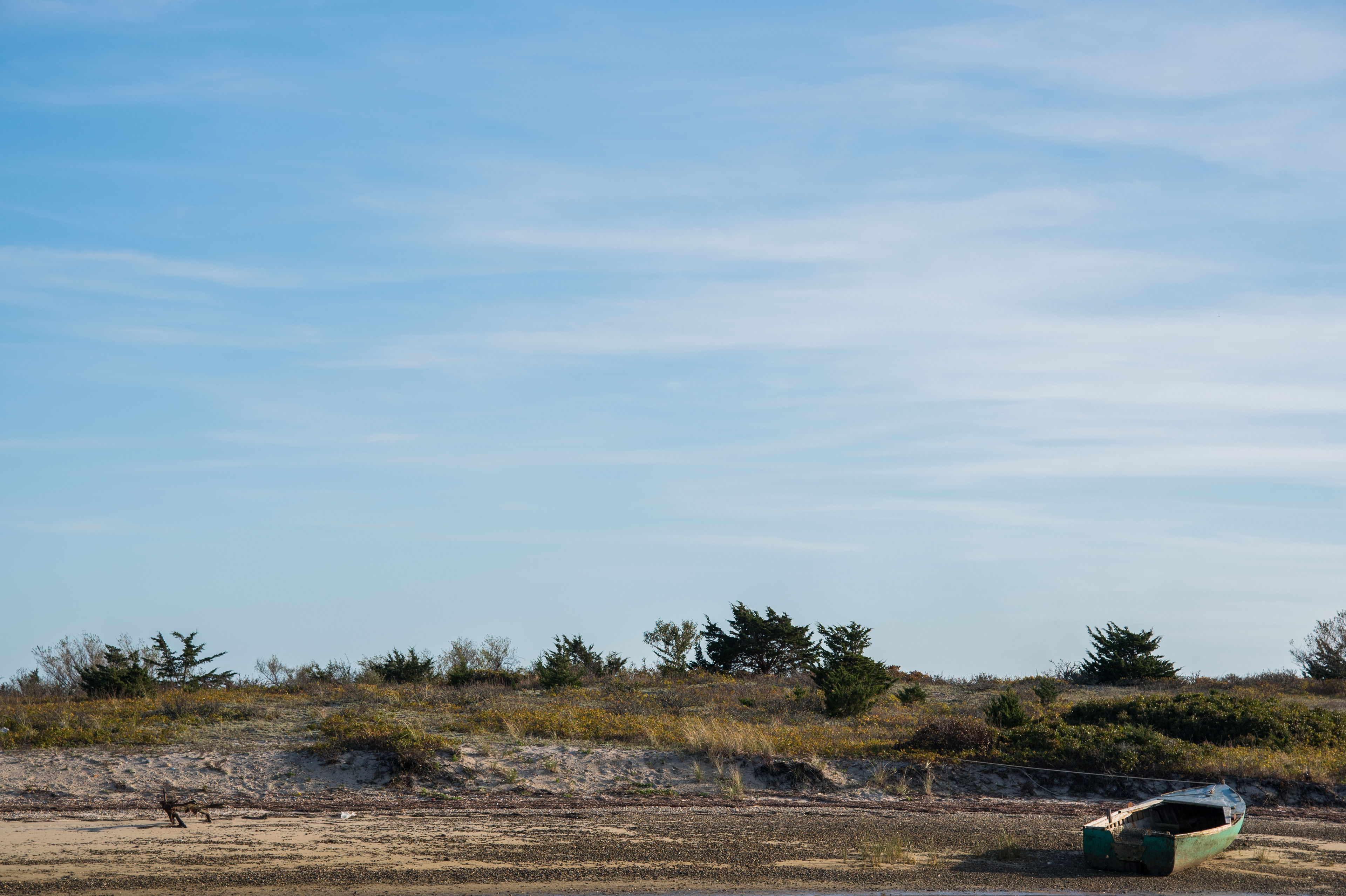 Menemsha Neck shoreline