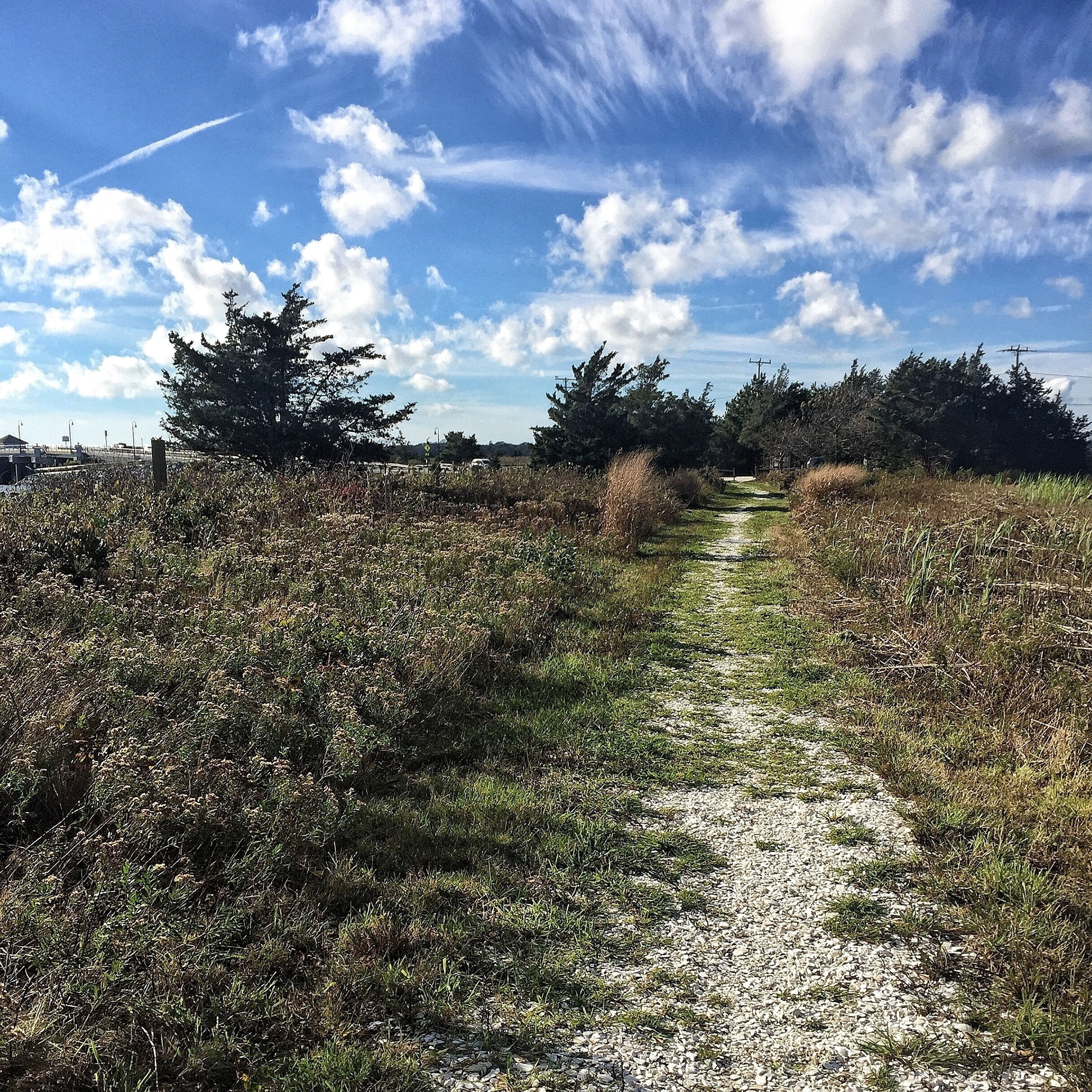 gravel trail