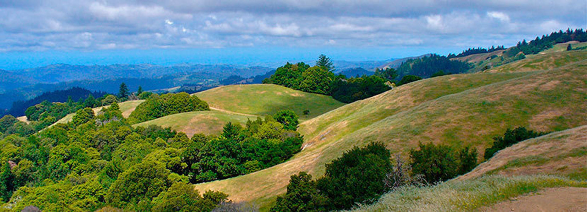 view to the Pacific Ocean