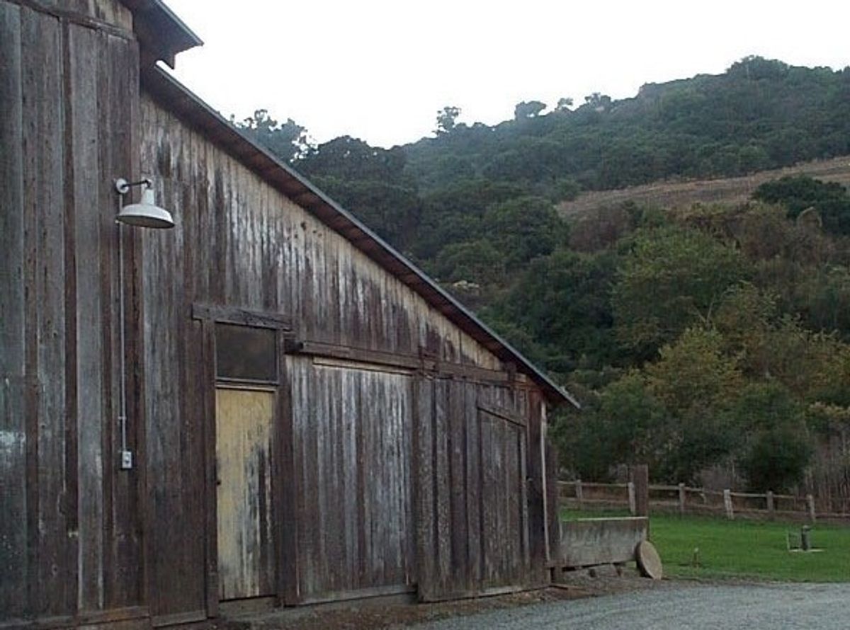 Historic Barn at Winery within Picchetti Preserve 