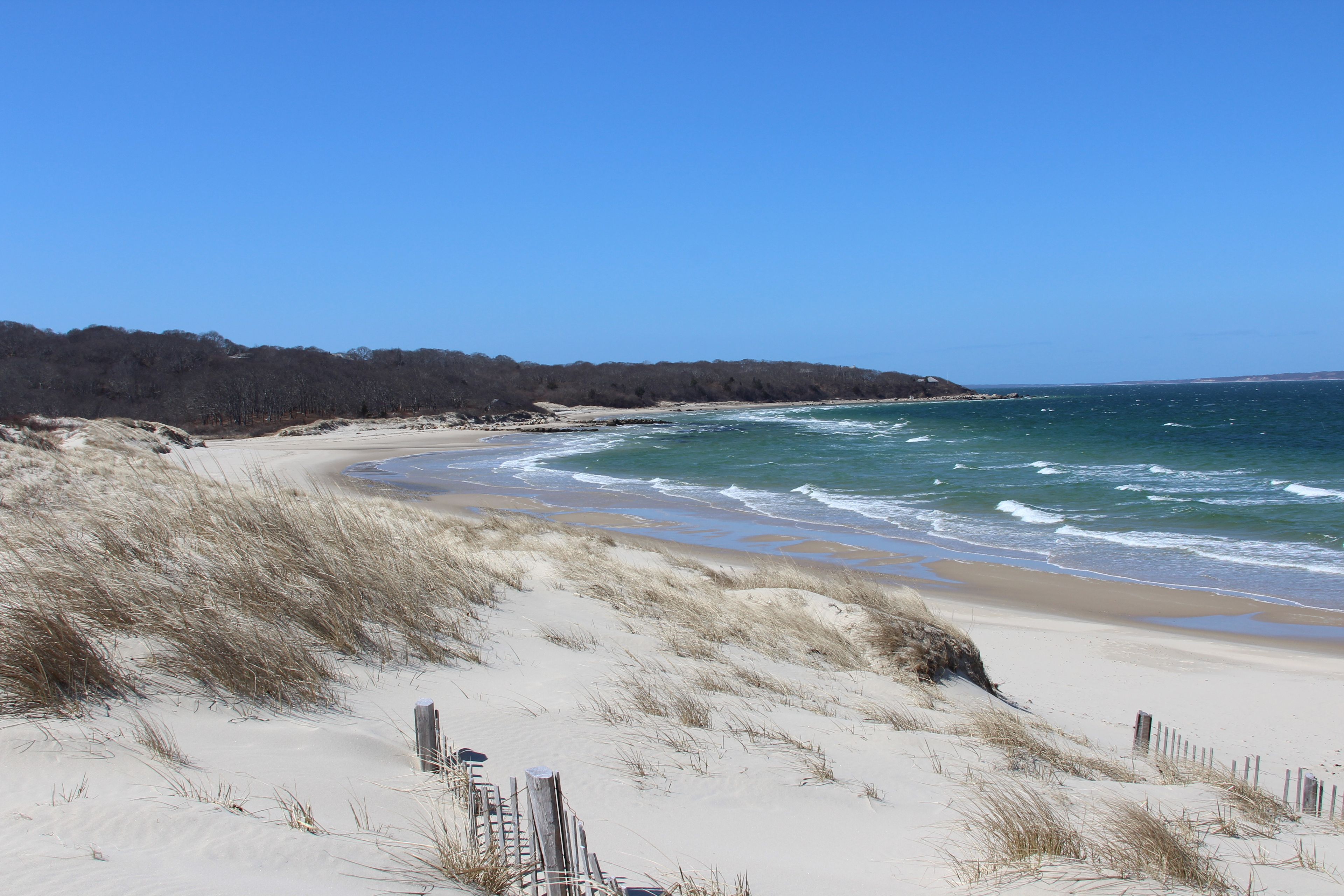 west view of beach