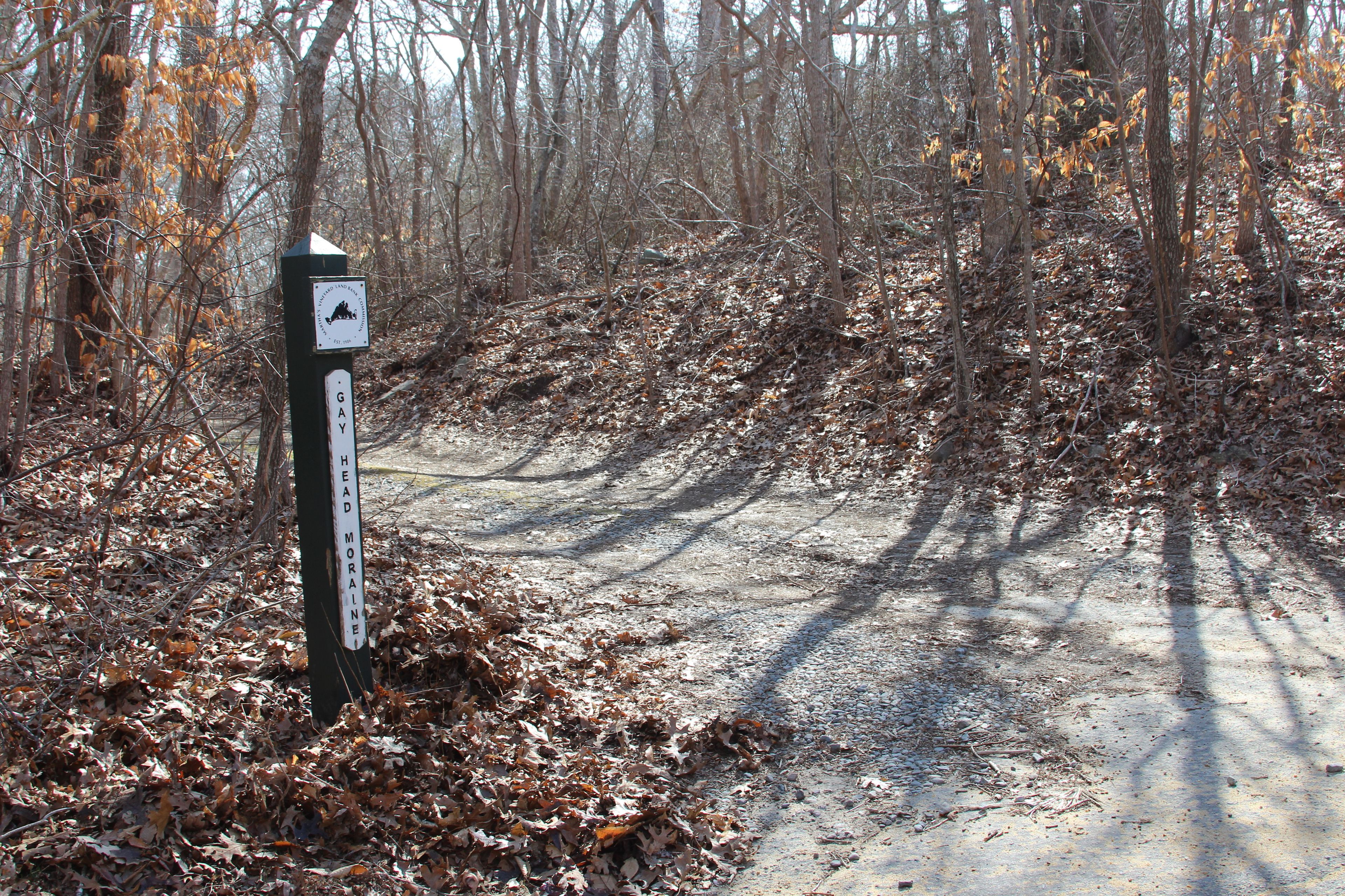 Land Bank sign at Lobsterville Road entrance