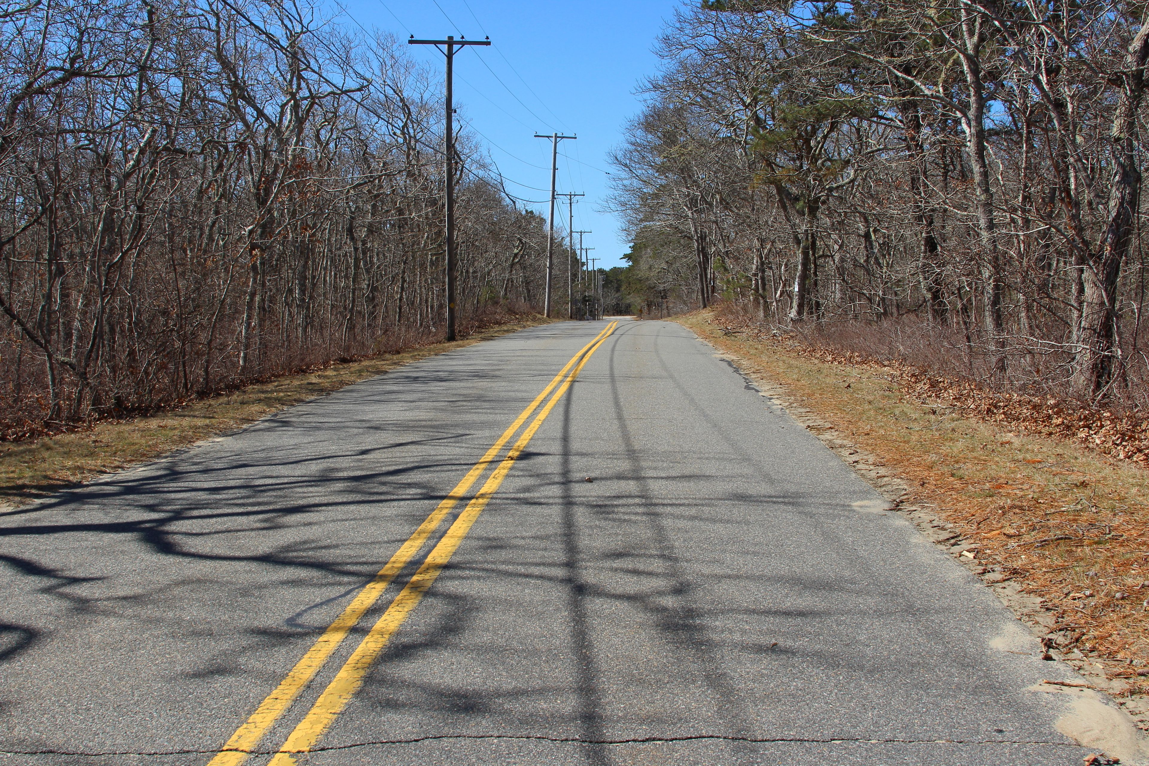 paved road