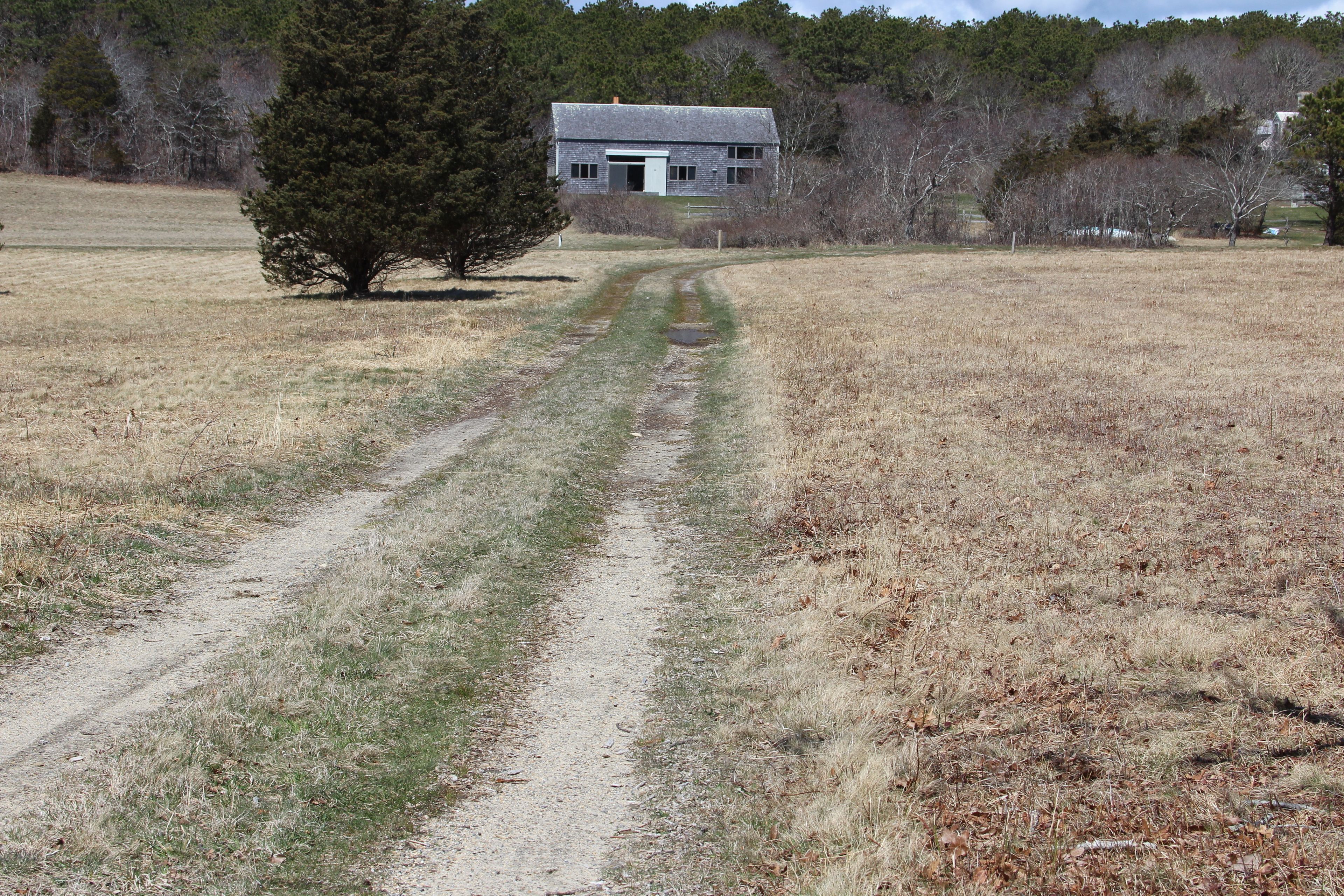 private road cutting across property