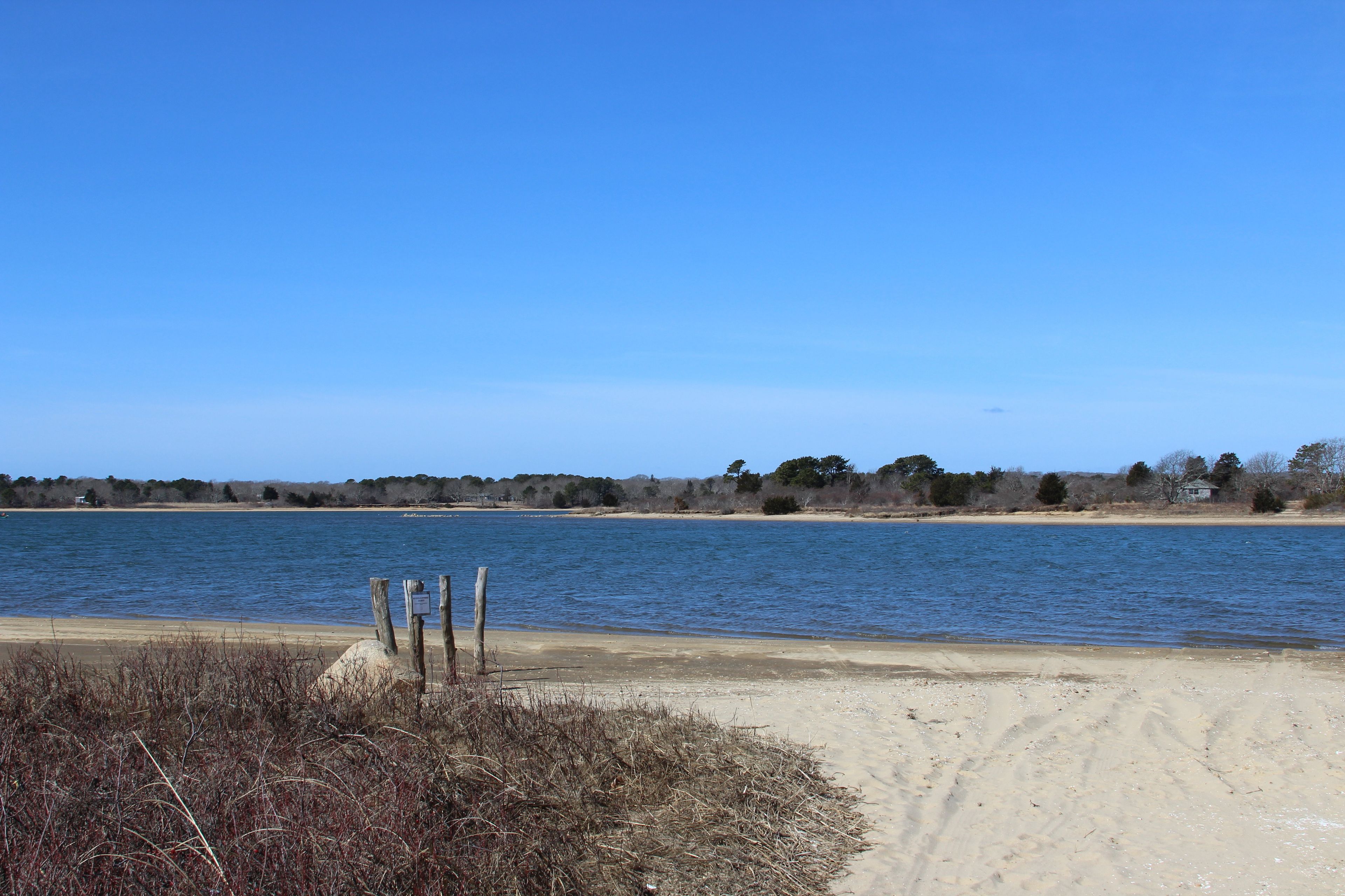 view at boat launch