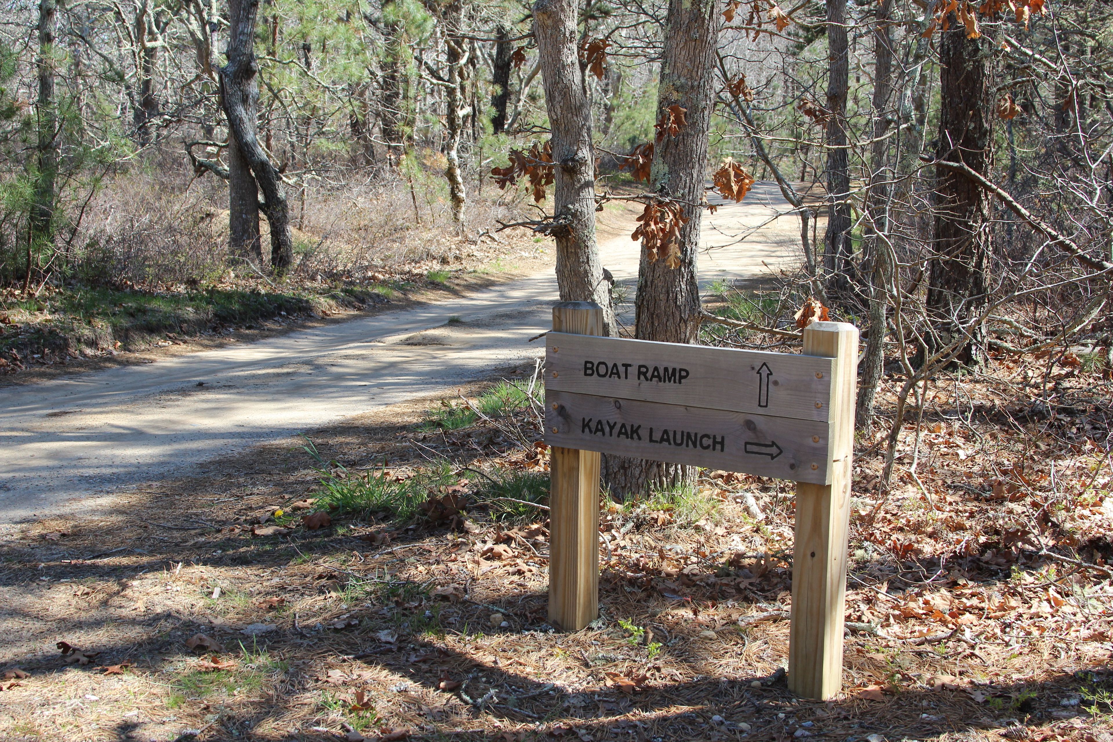 sign at Clam Point Road