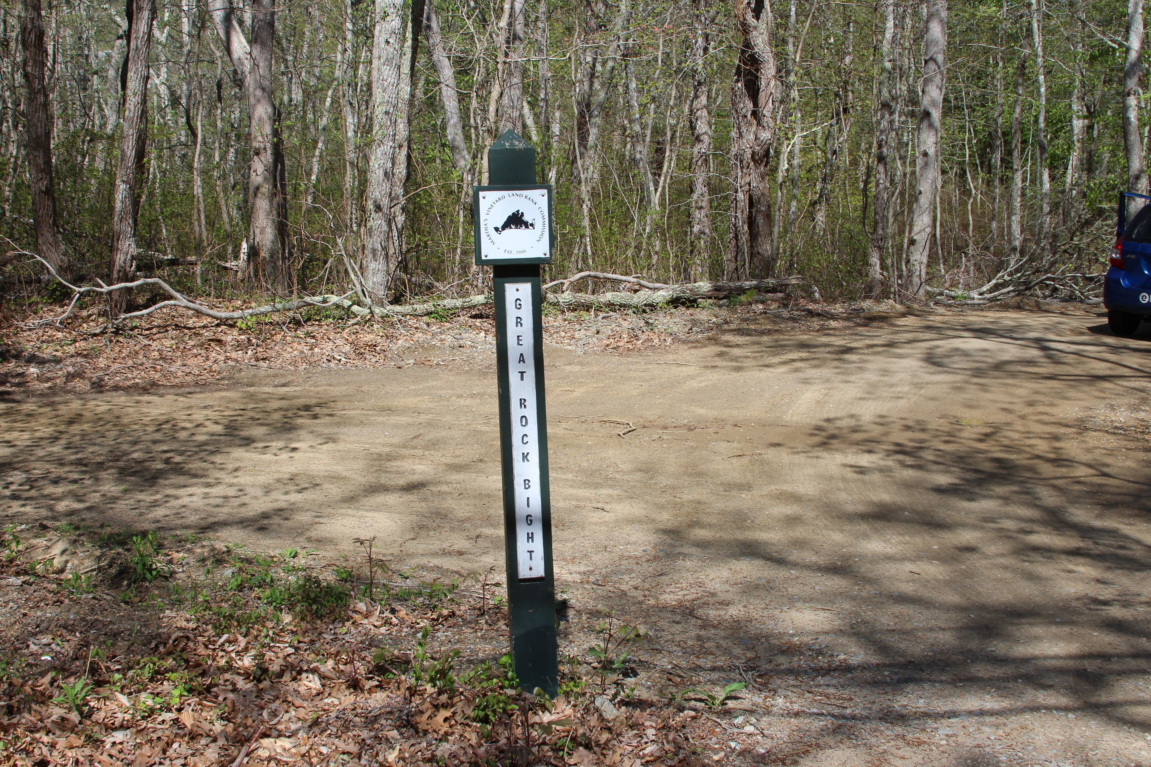 sign at North Road