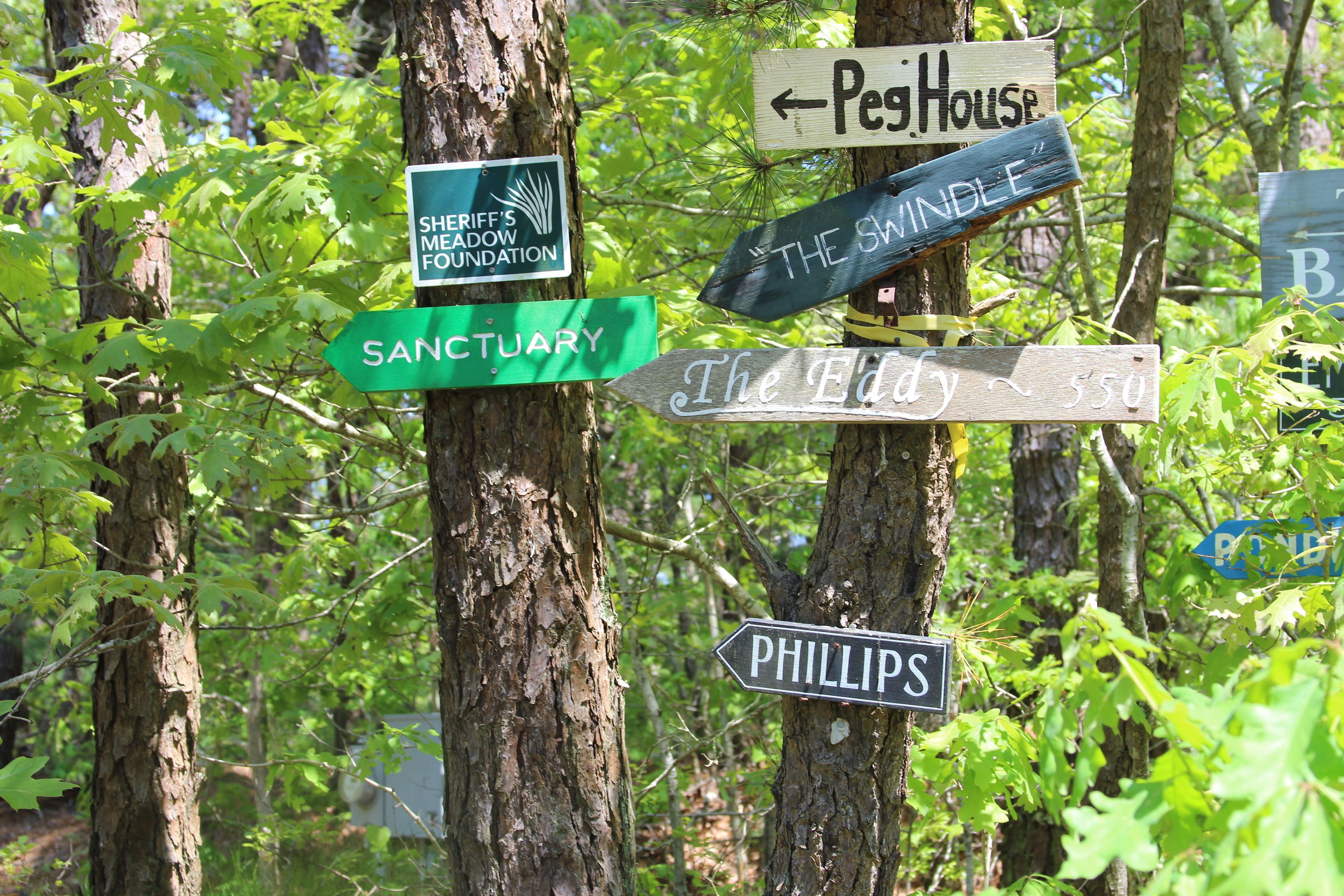 sign at Army Road