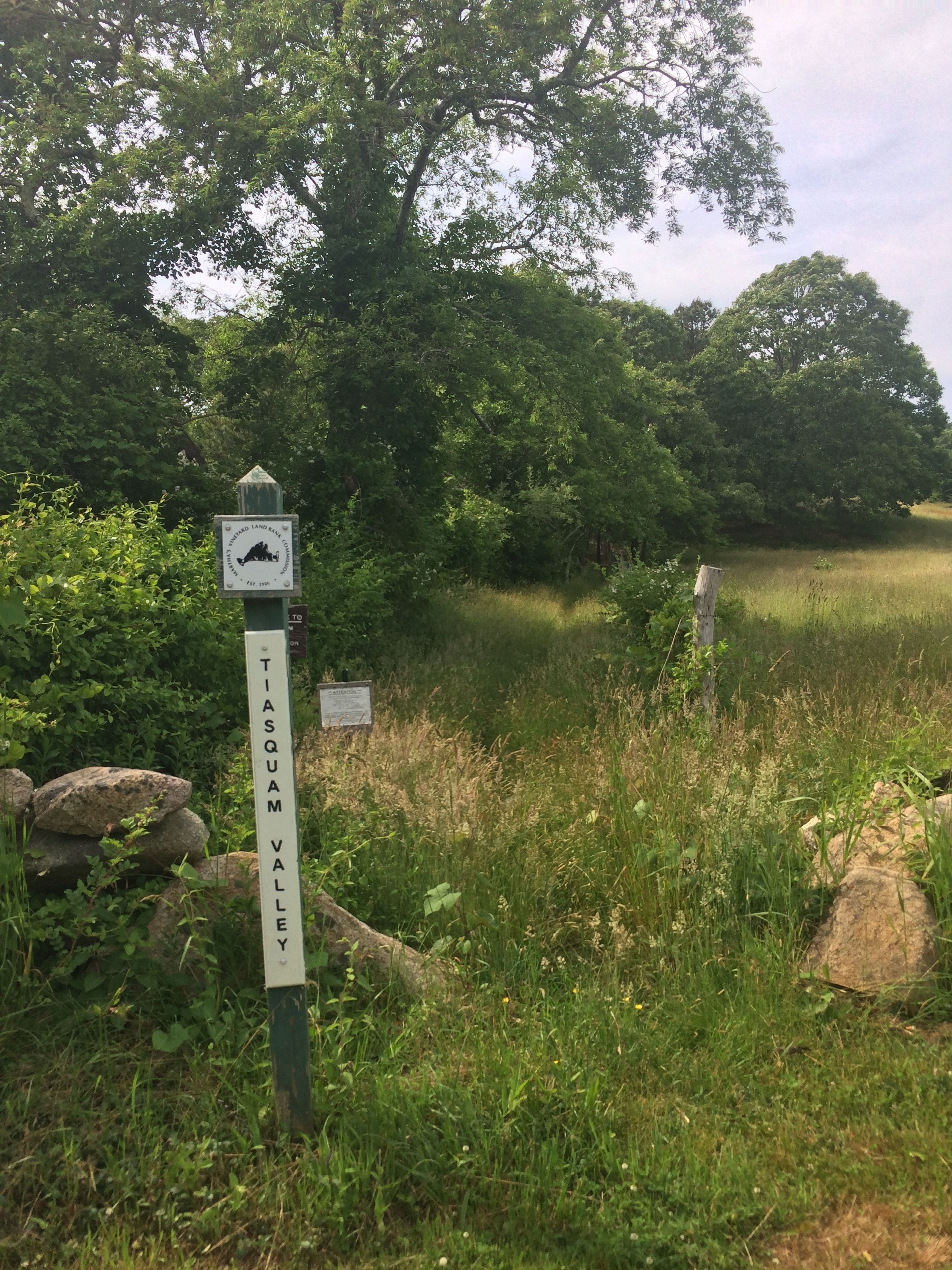 sign at Middle Road