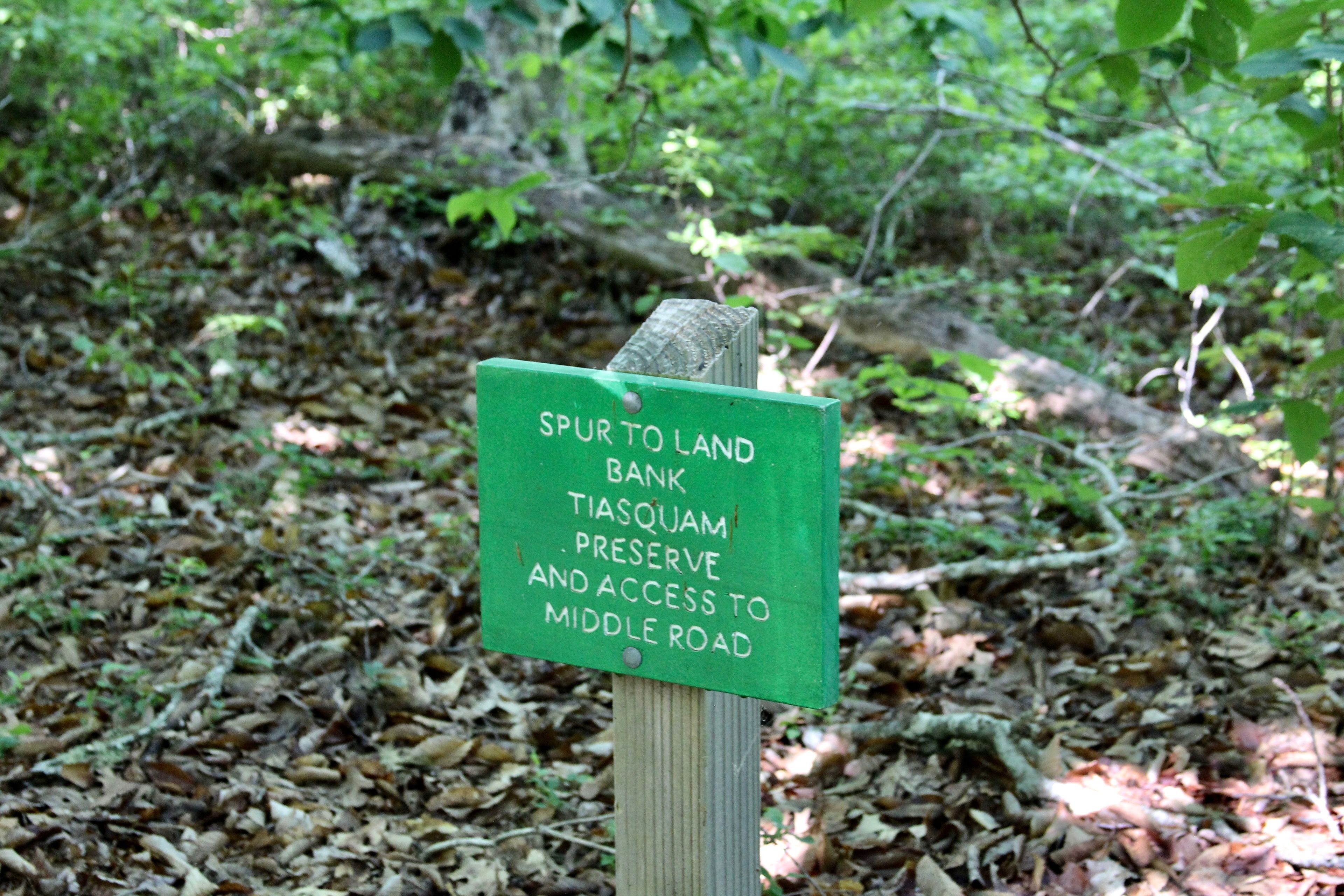 trail sign