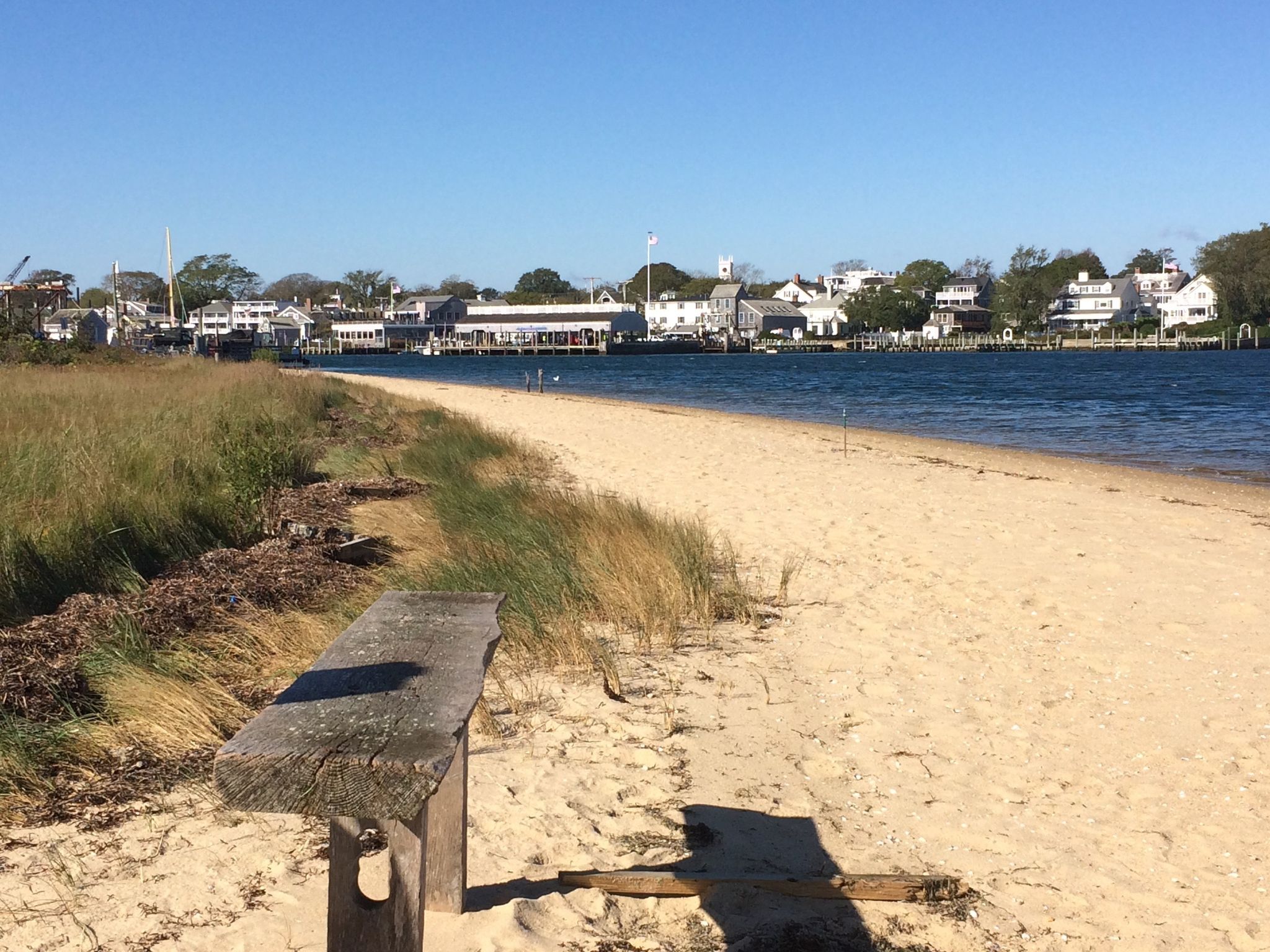 beach in early fall