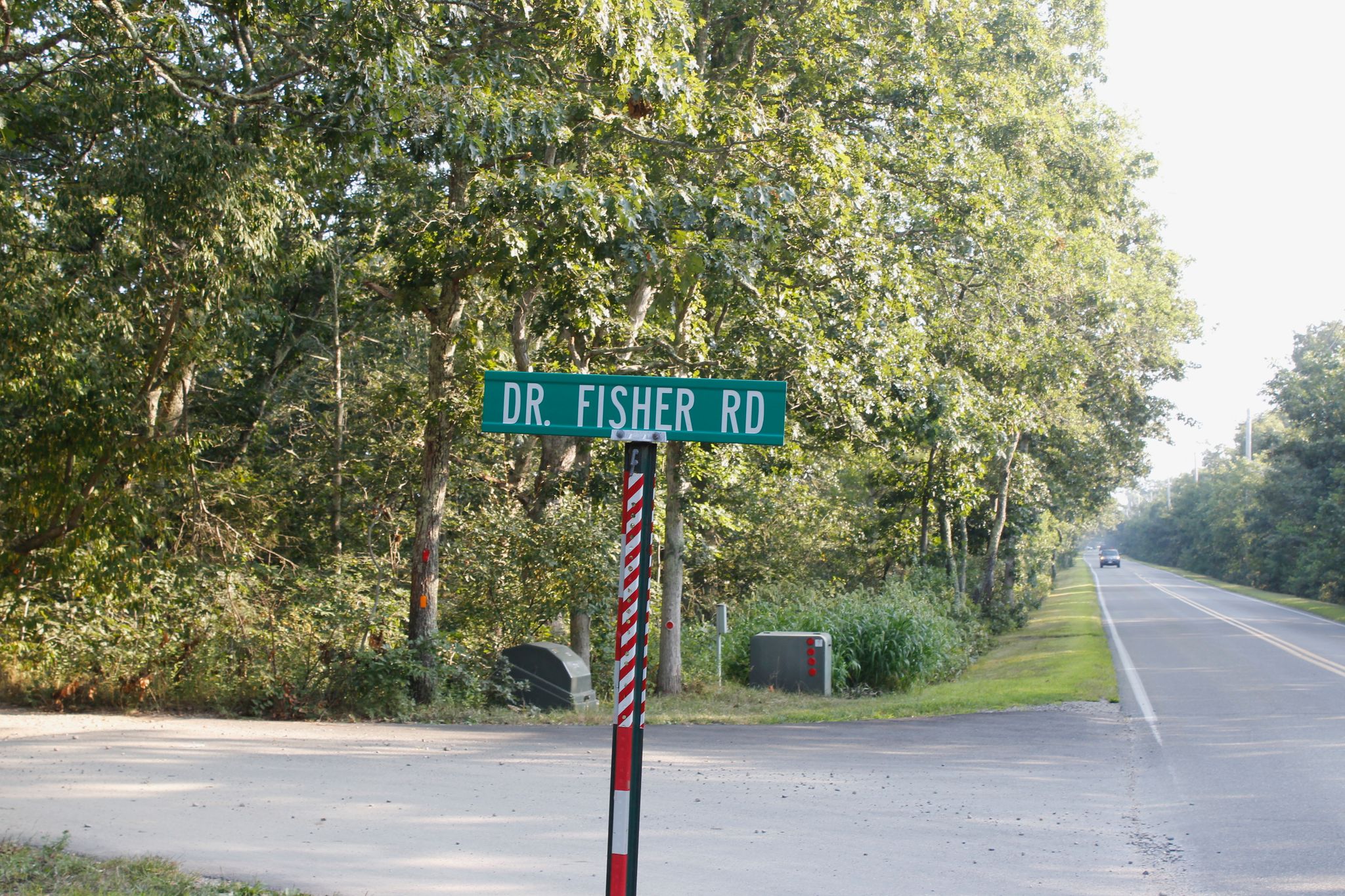 at Old County Road, near WT School