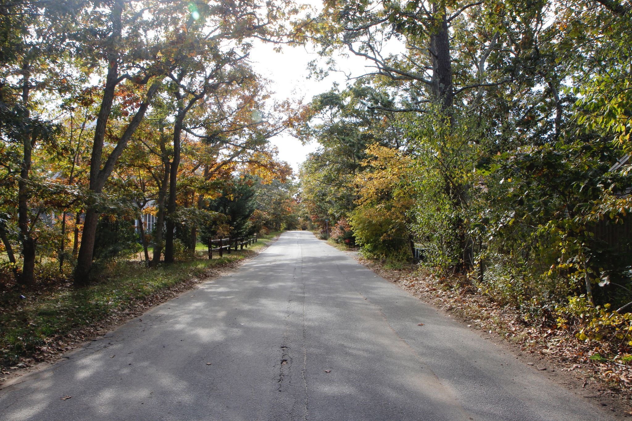 paved road