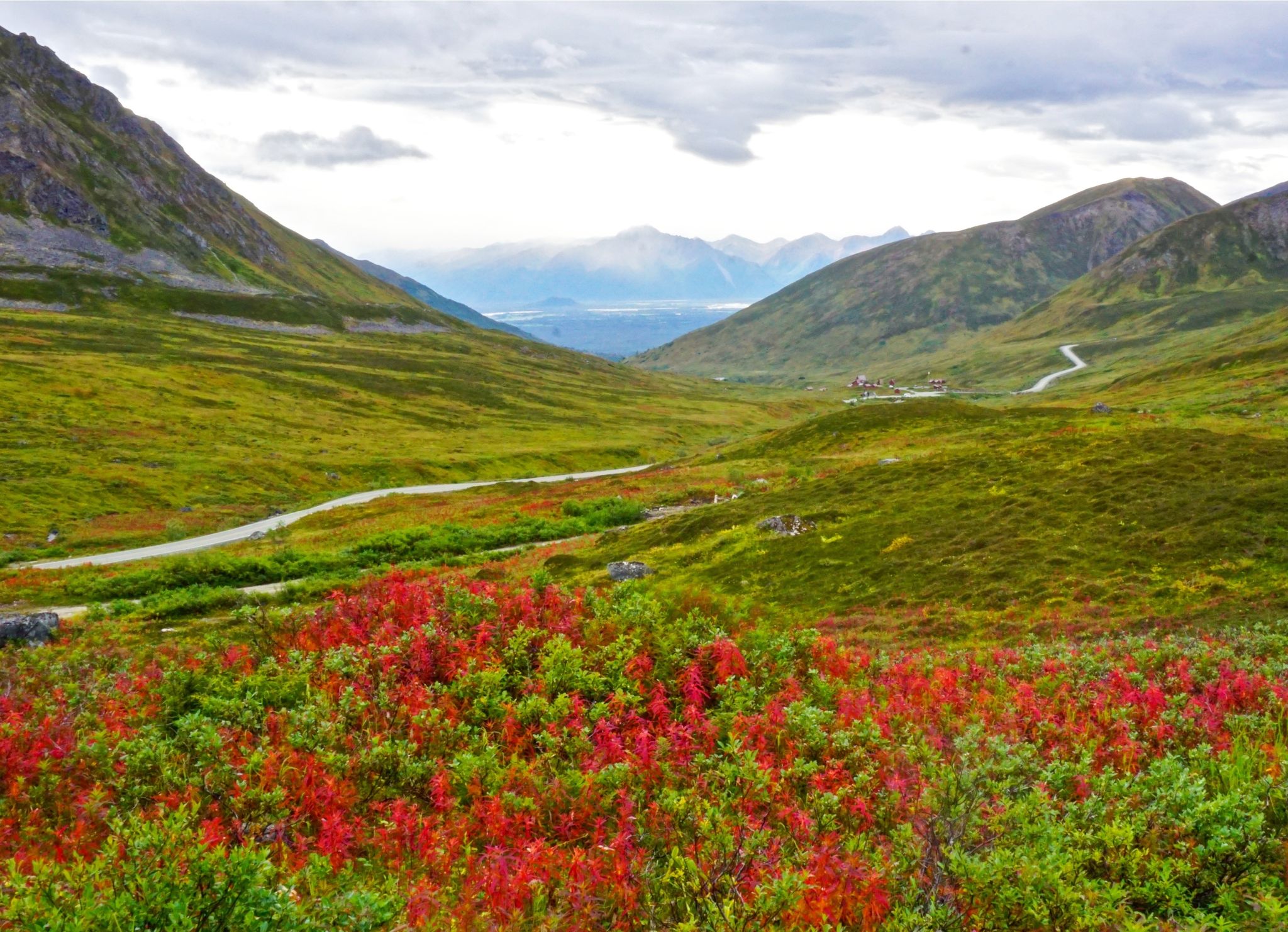 View from Independence Mine State Historical Park